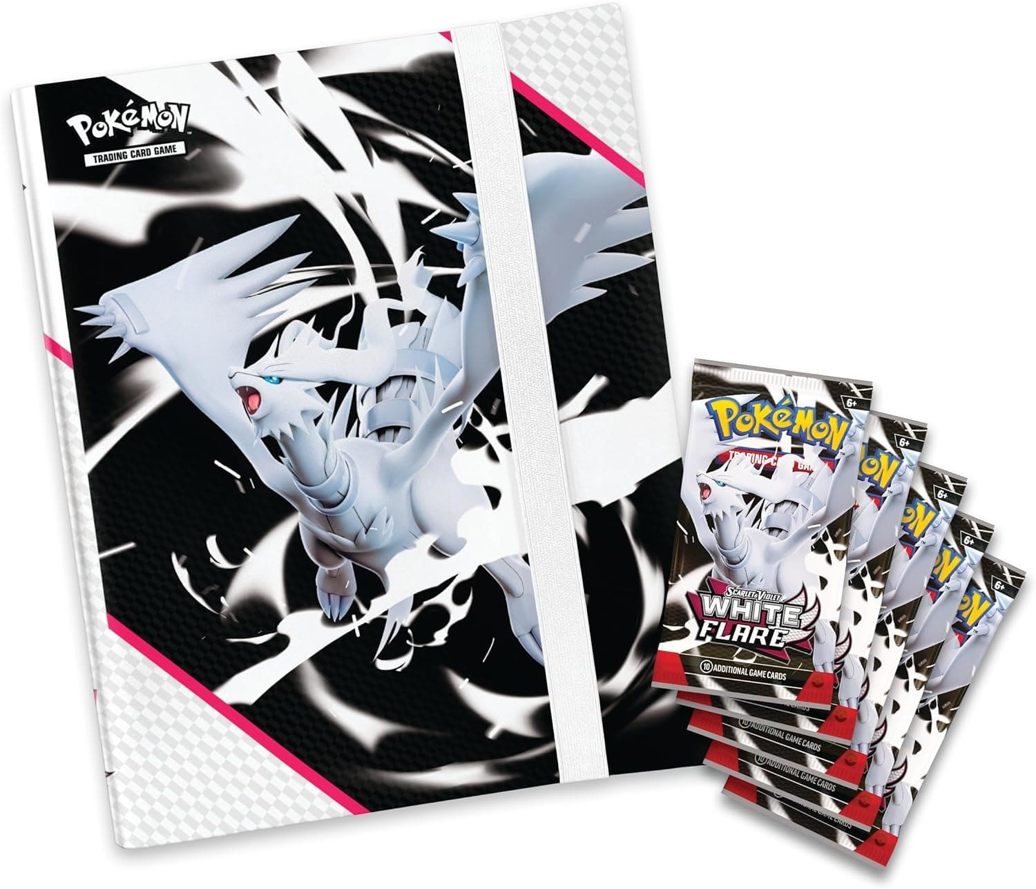 Коллекционная карточная игра Pokemon: White Flare - Binder Collection SV10.5 фото 3