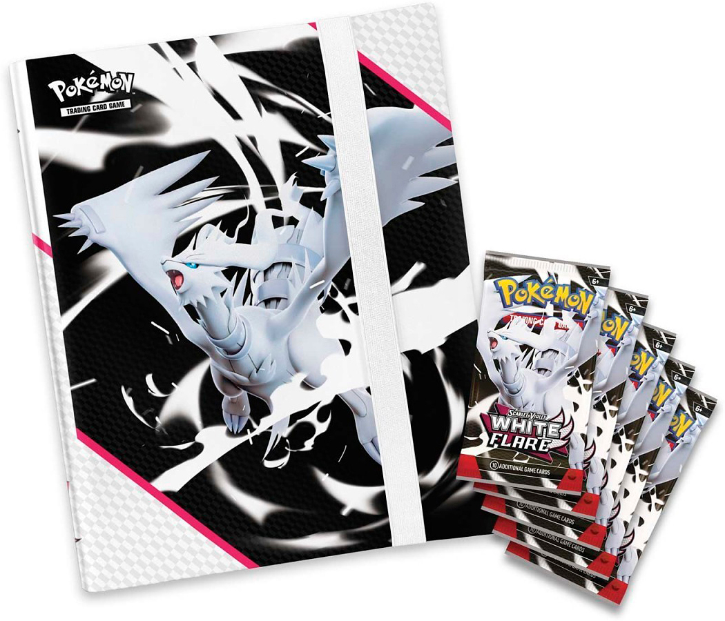 Коллекционная карточная игра Pokemon: White Flare - Binder Collection SV10.5 фото 