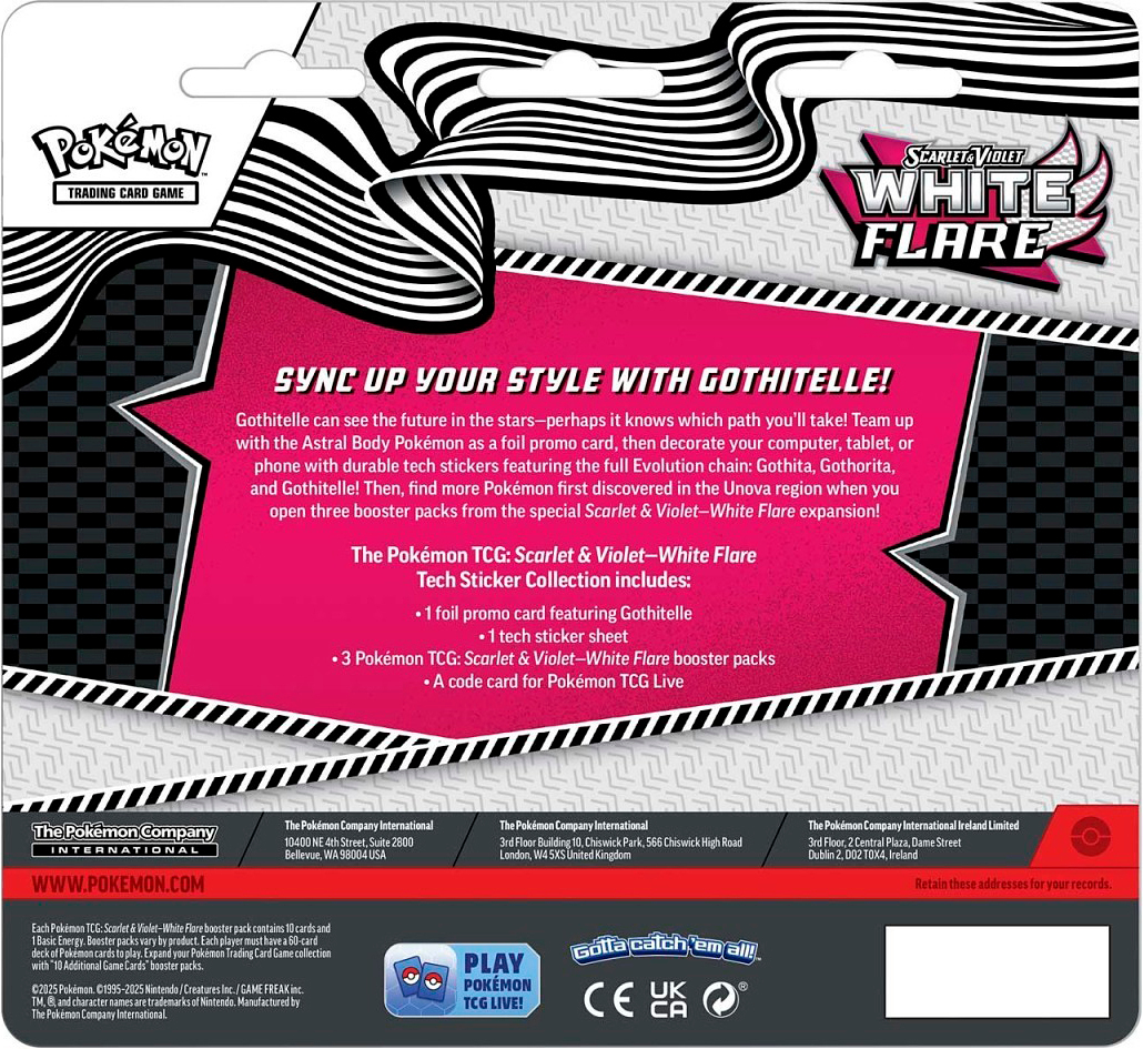 Колекційна карткова гра Pokemon: White Flare - Tech Sticker Collection SV10.5фото2