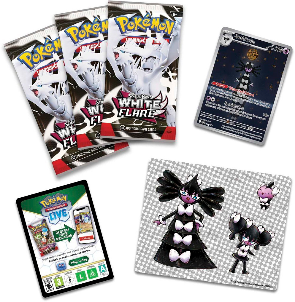 Колекційна карткова гра Pokemon: White Flare - Tech Sticker Collection SV10.5фото3