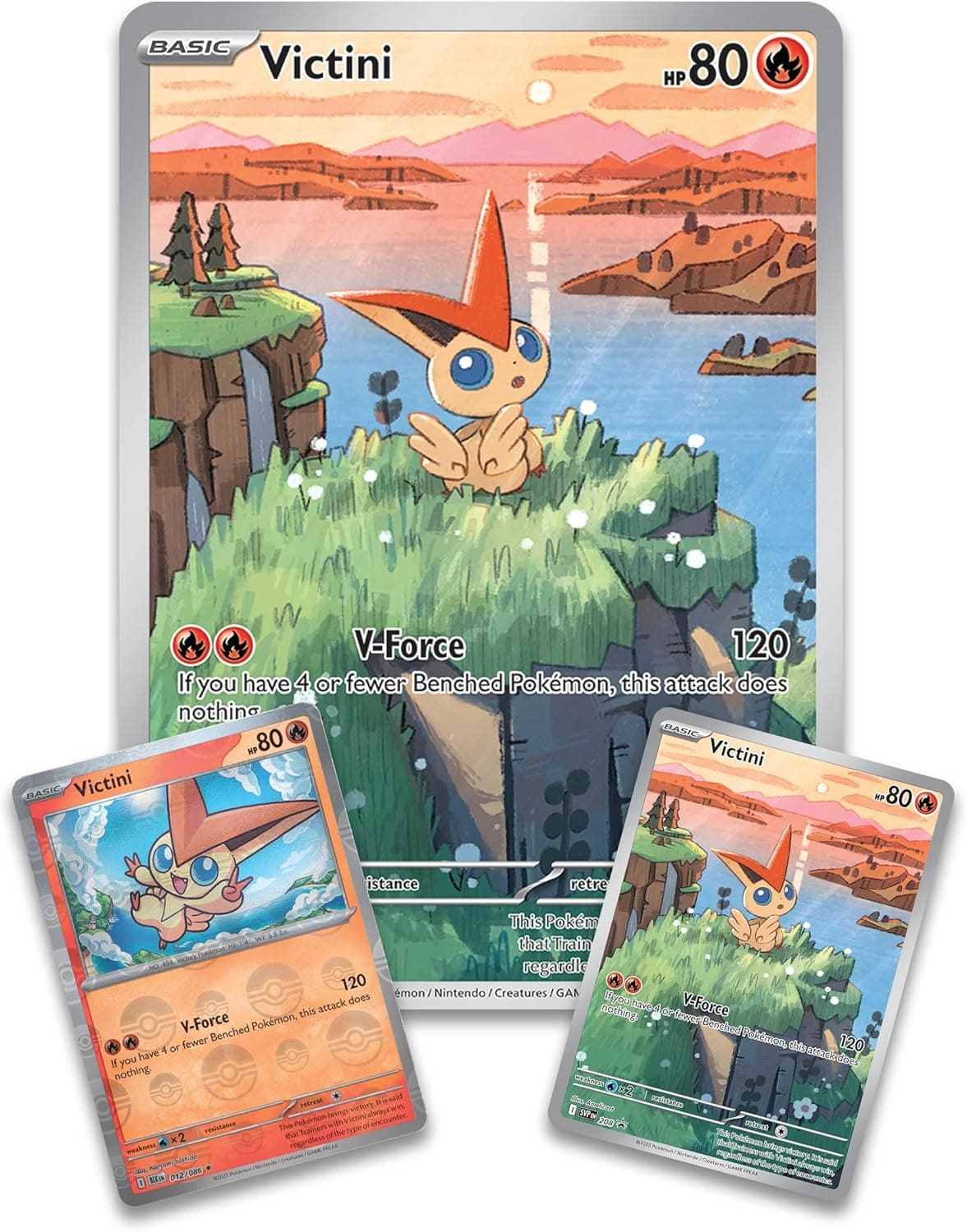 Коллекционная карточная игра Pokemon: Unova Victini Illustration Collection SV10.5 фото 3