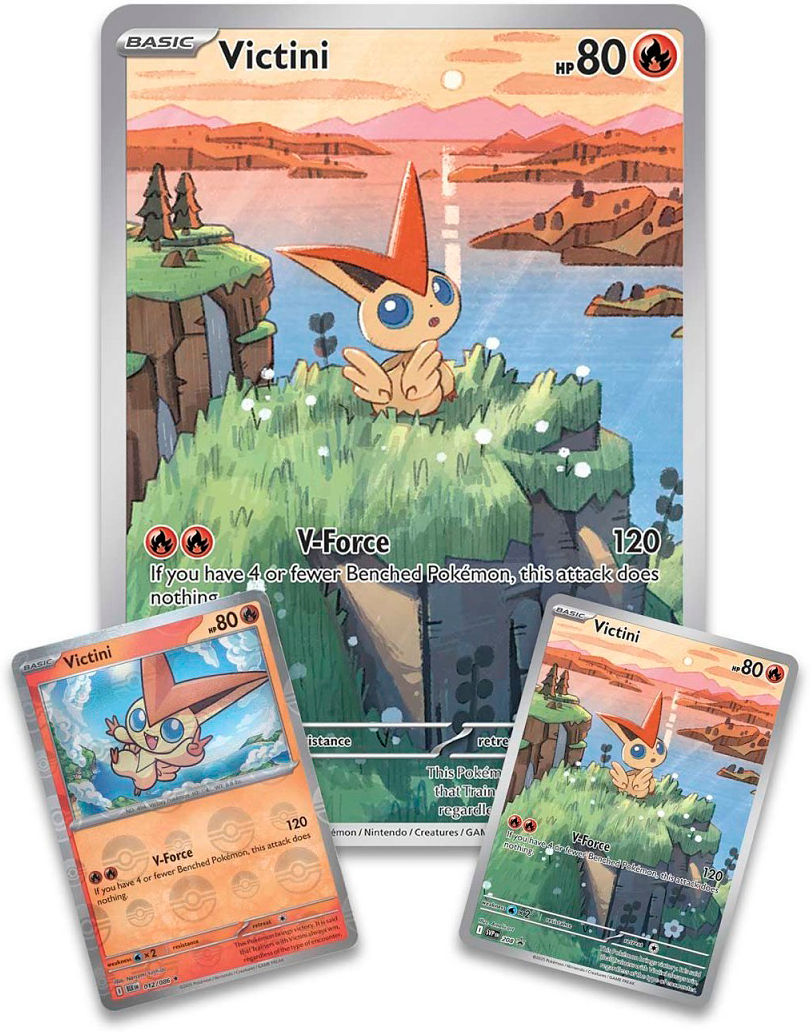 Колекційна карткова гра Pokemon: Unova Victini Illustration Collection SV10.5фото