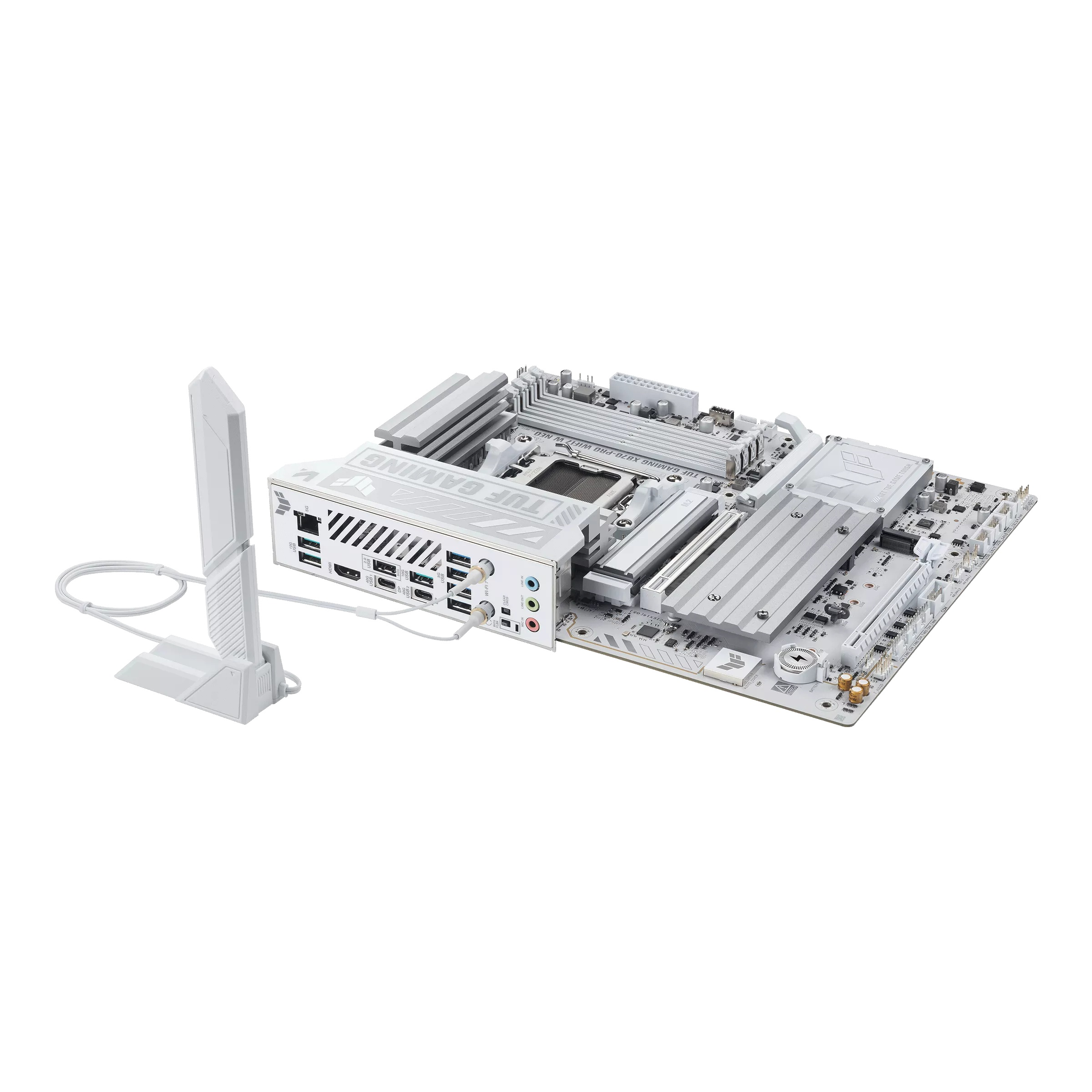 Материнcька плата ASUS TUF GAMING X870-PRO WIFI7 W NEO White (90MB1NY0-M0EAY0)фото5