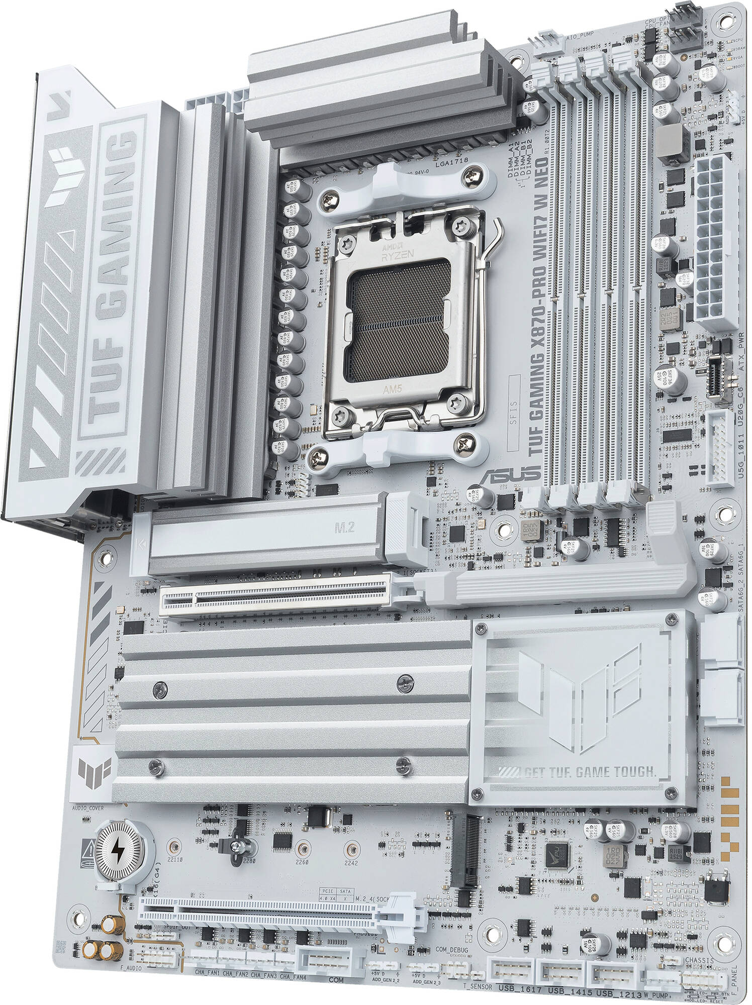 Материнcкая плата ASUS TUF GAMING X870-PRO WIFI7 W NEO White (90MB1NY0-M0EAY0) фото 