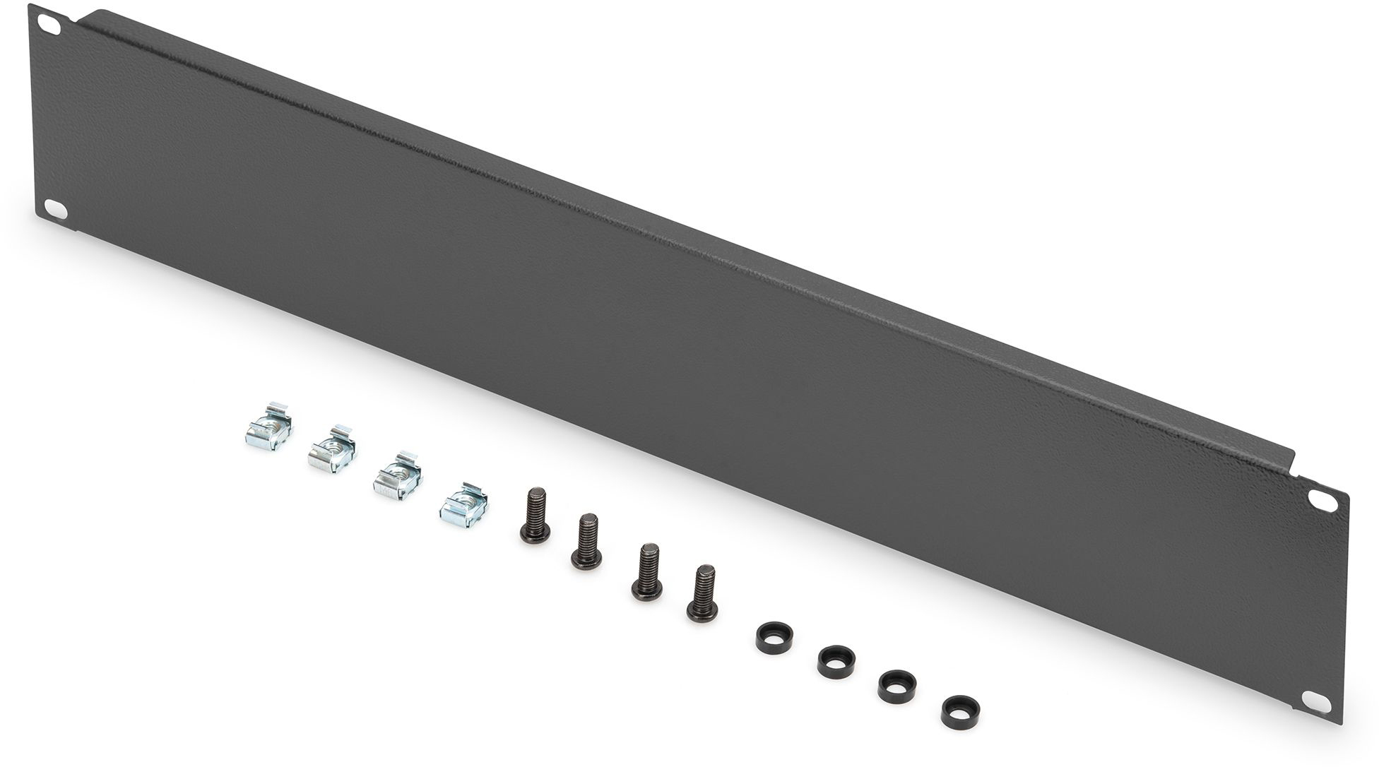 Заглушка DIGITUS 19’’ 2U, цвет панели черный (RAL 9005) (DN-19BPN-02-SW) фото 4