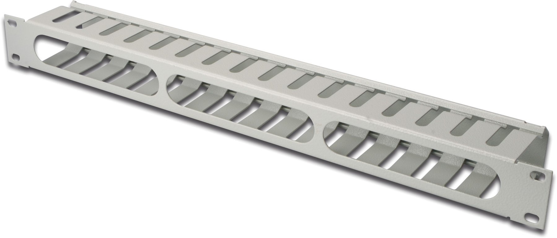 Кабельний організатор DIGITUS 19" 1U RAL 7035 (DN-97616)фото