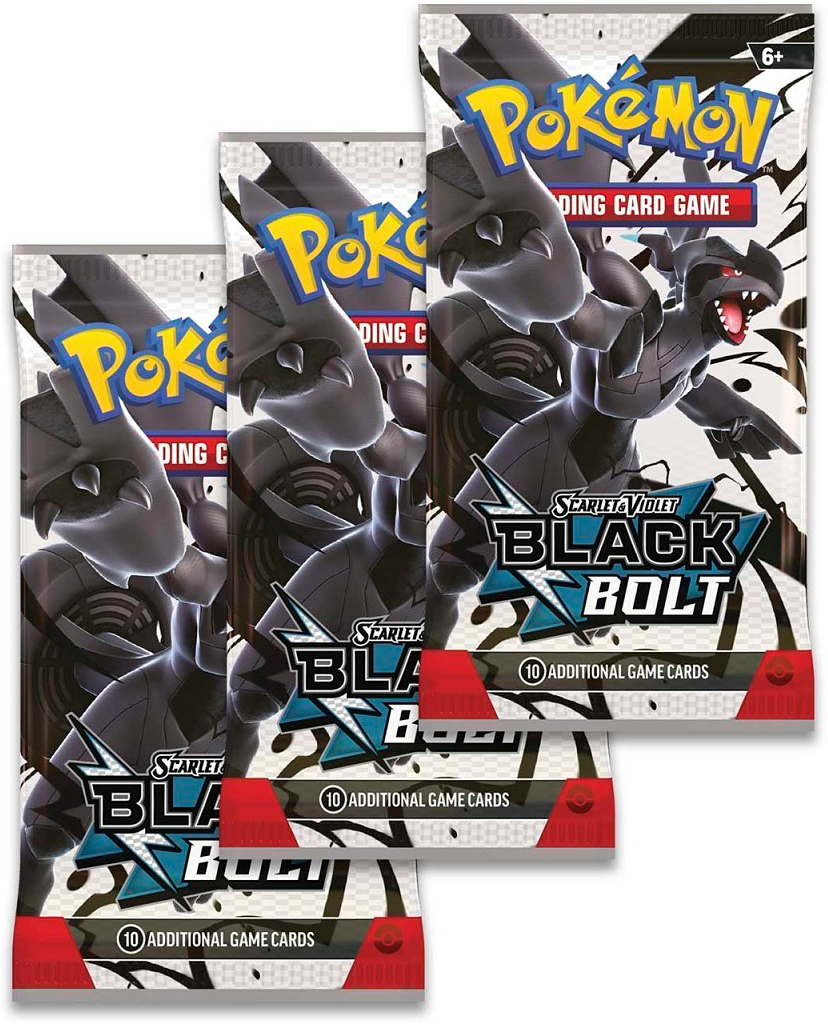 Колекційна карткова гра Pokemon: Black Bolt - Tech Sticker Collection SV10.5фото4
