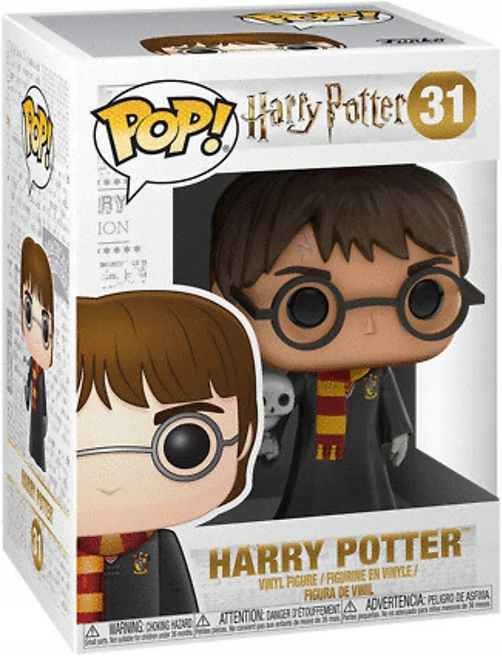 Фігурка Funko POP Movies: Harry Potter - Harry w/Hedwig (Exc)фото2
