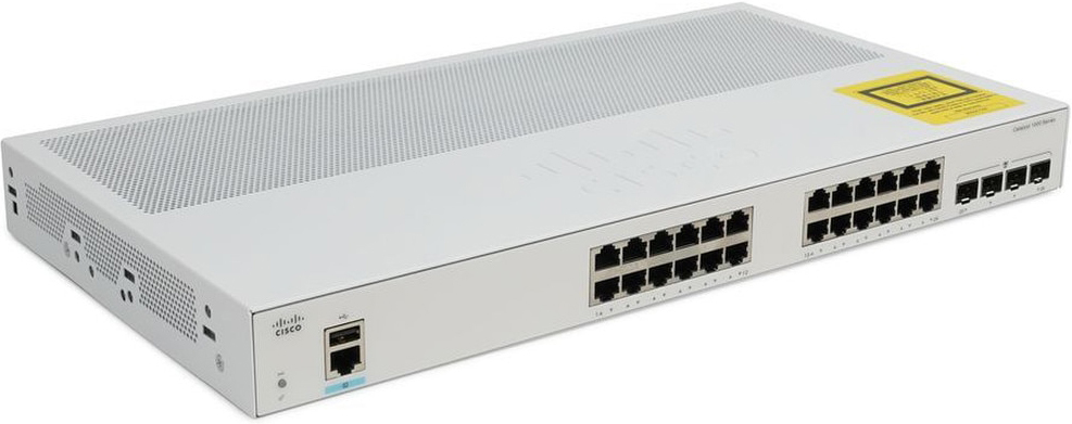 Коммутатор Cisco Catalyst 1000 24port GE, 4x1G SFP REMANUFACTURED (C1000-24T-4G-L-RF) фото 2