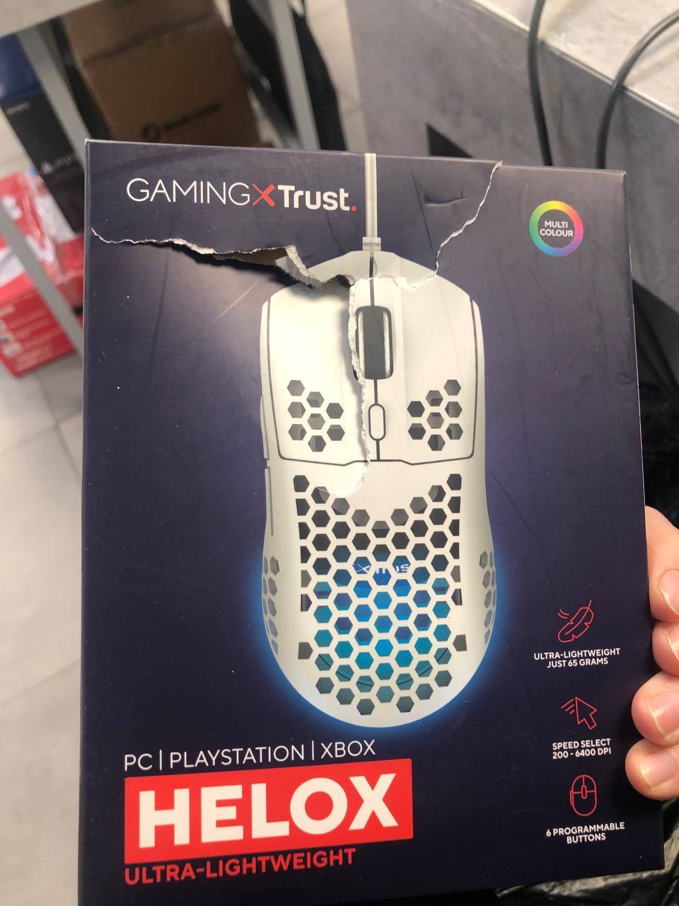 Игровая мышь Trust GXT 928 Helox White (25389_TRUST) фото 2