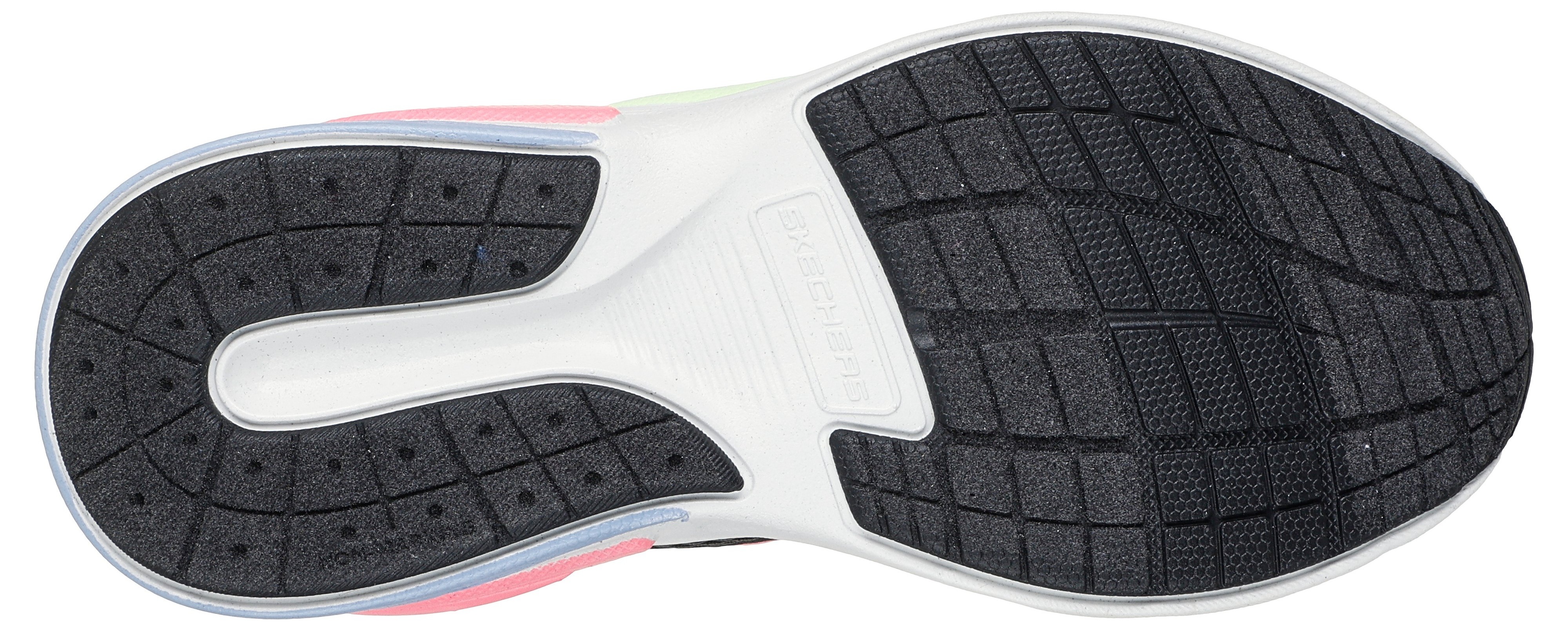 Кросівки для дівчат Skechers S2K 303697L BKMT 36 (4 US) чорніфото5