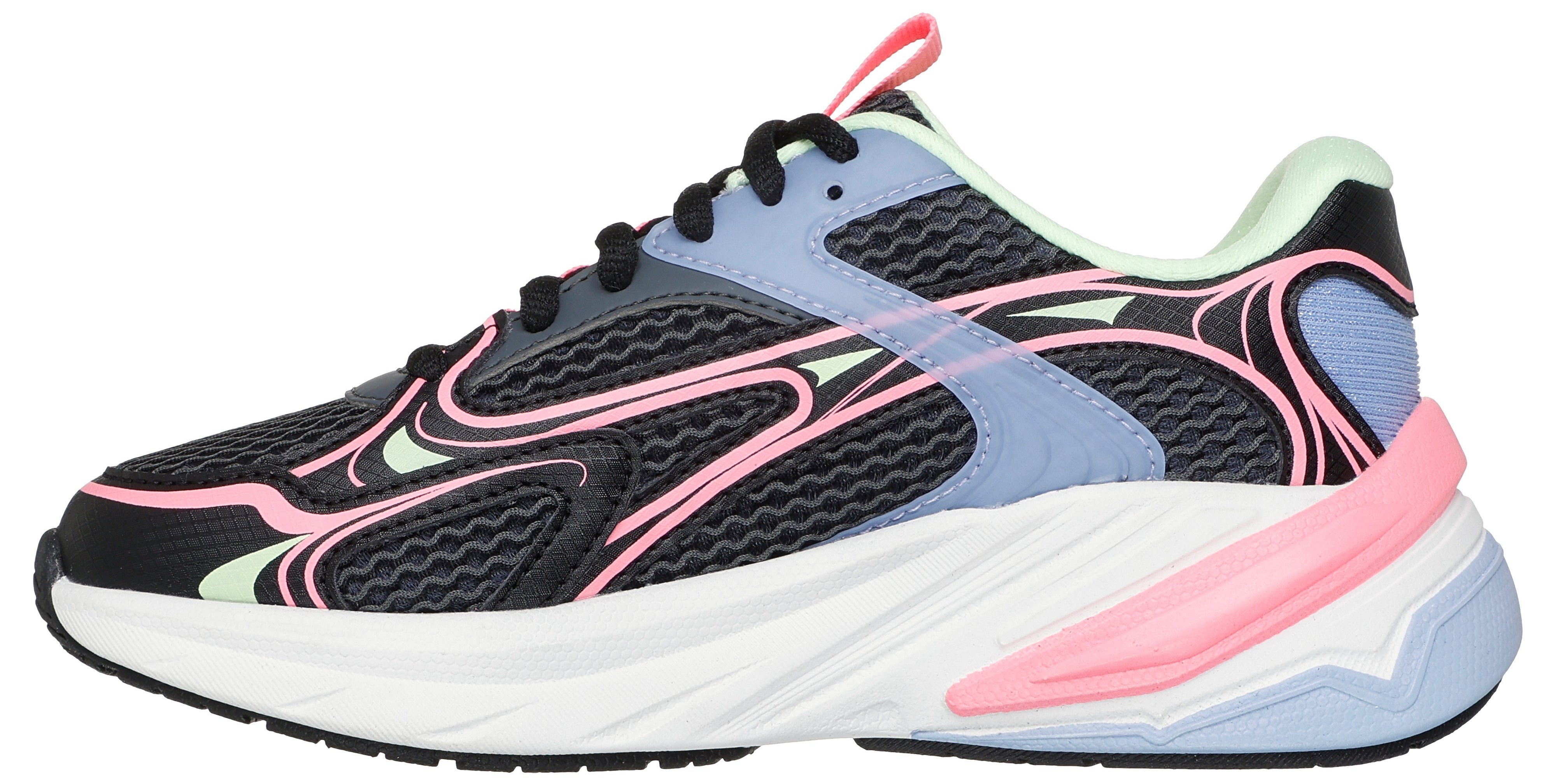 Кроссовки для девочек Skechers S2K 303697L BKMT 39.5 (7 US) черные фото 2