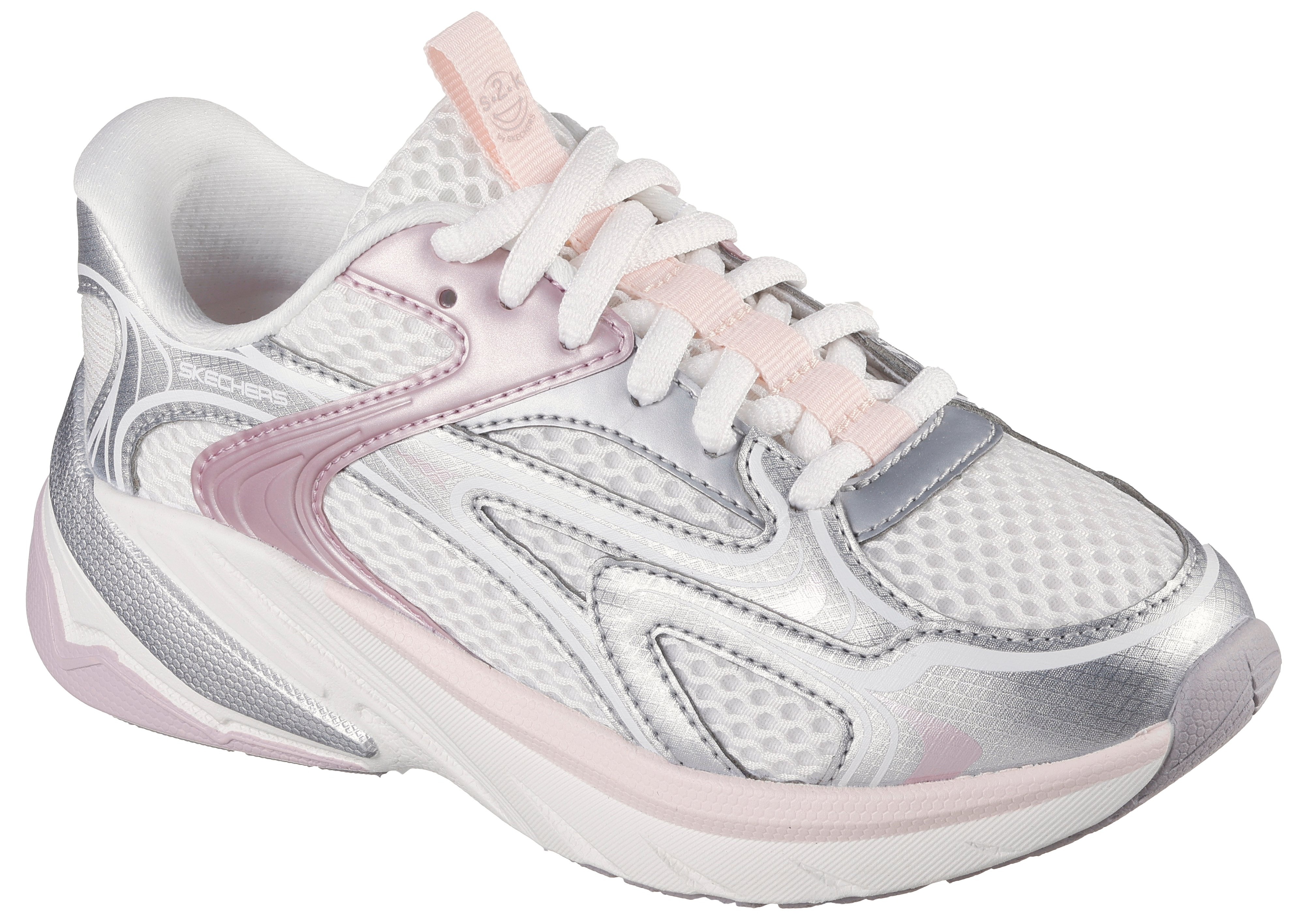 Кросівки для дівчат Skechers S2K 303697L OFWT 36 (4 US) бежевіфото3