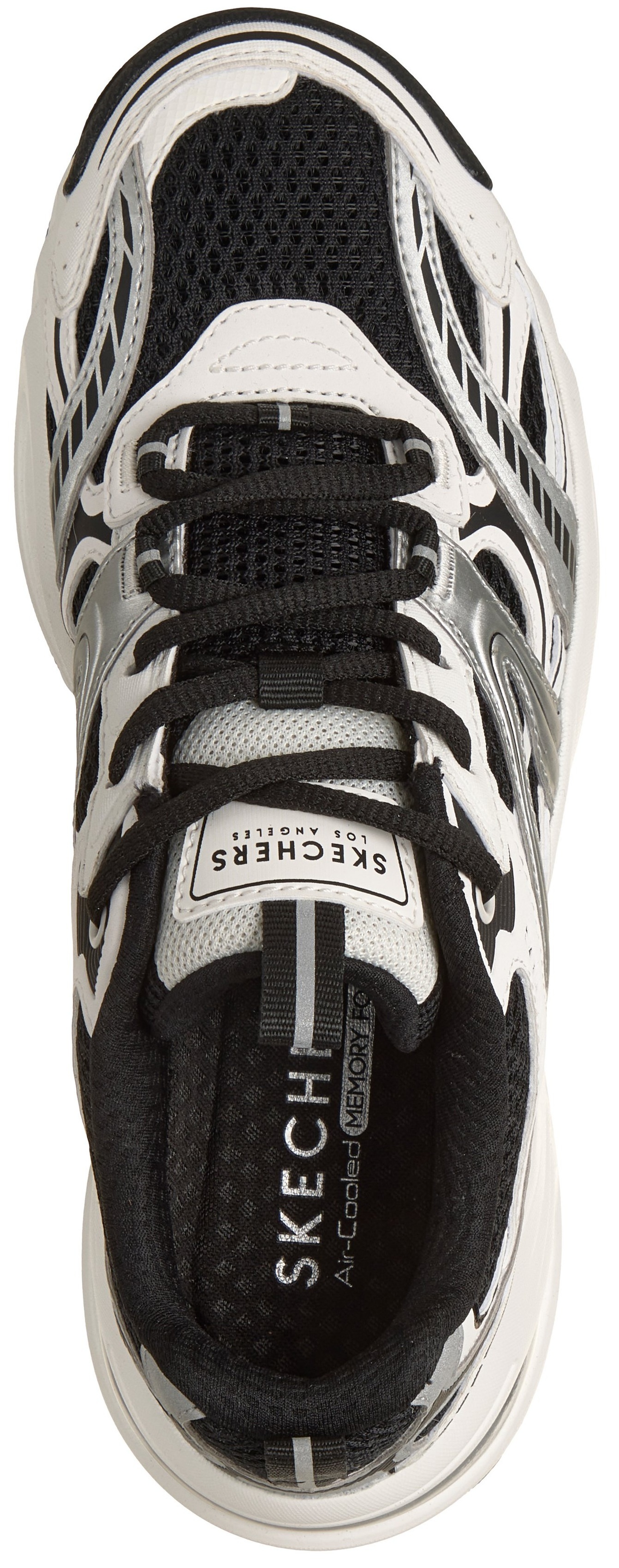 Кроссовки женские Skechers Uno Ryze 177606 WBK 41 (11 US) белые/черные фото 4