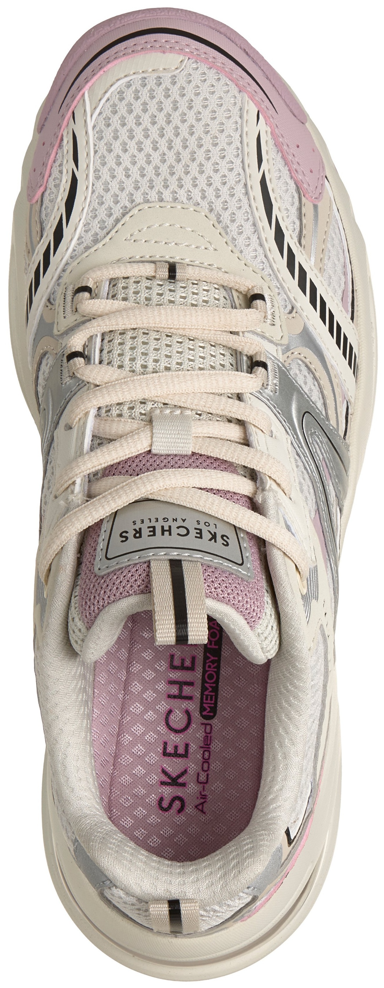 Кросівки жіночі Skechers Uno Ryze 177606 NTPK 41 (11 US) білі/рожевіфото4