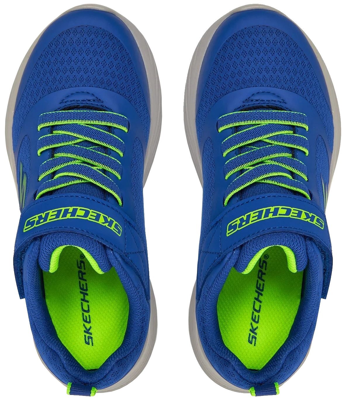 Кроссовки для мальчиков Skechers Sport 405095L BLLM 33 (1.5 US) синые фото 7