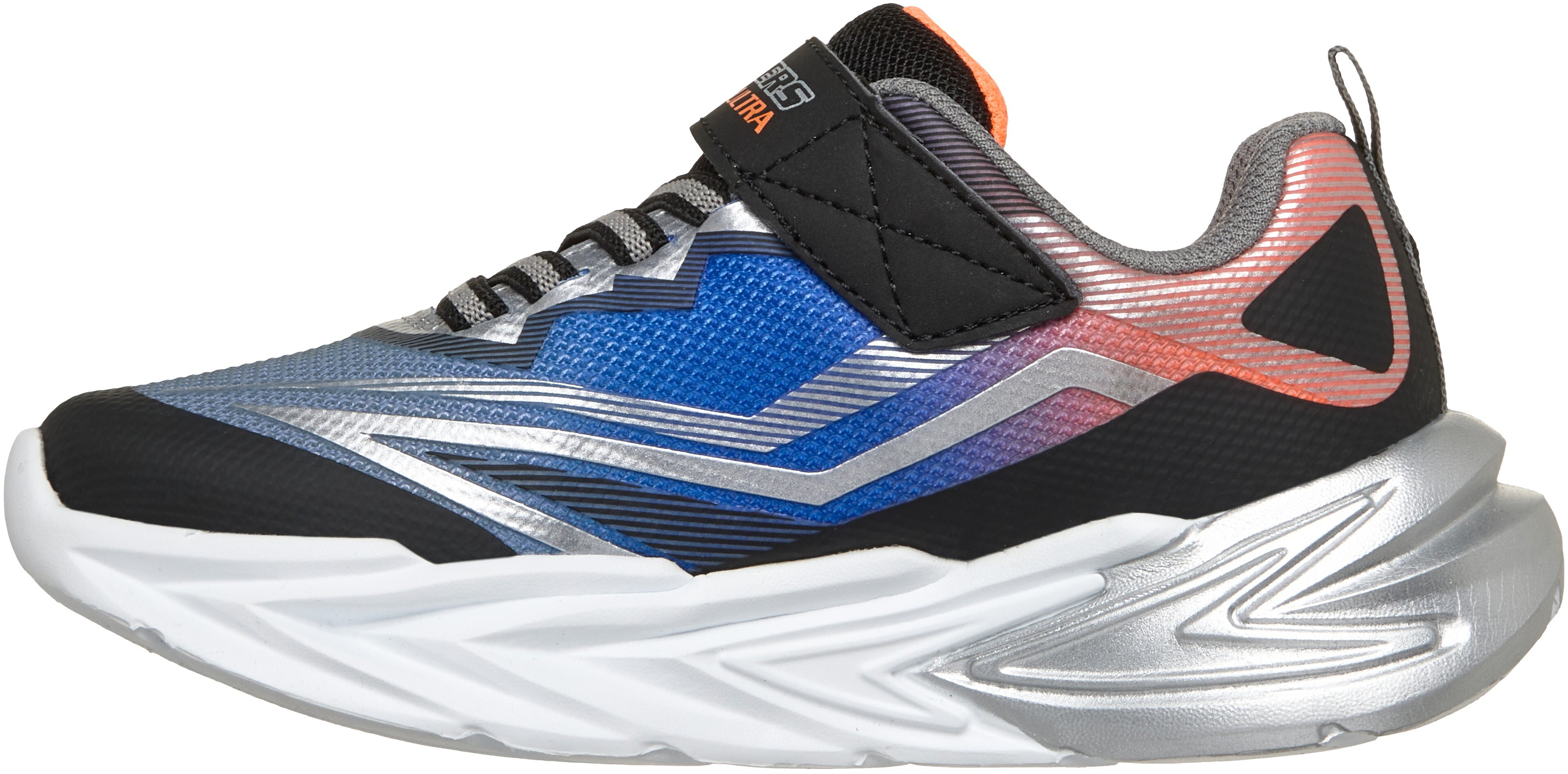 Кросівки для хлопчиків Skechers S Lights: Flex-Glow Ultra400139L BKSL 35 (3 US) різнокольоровіфото3