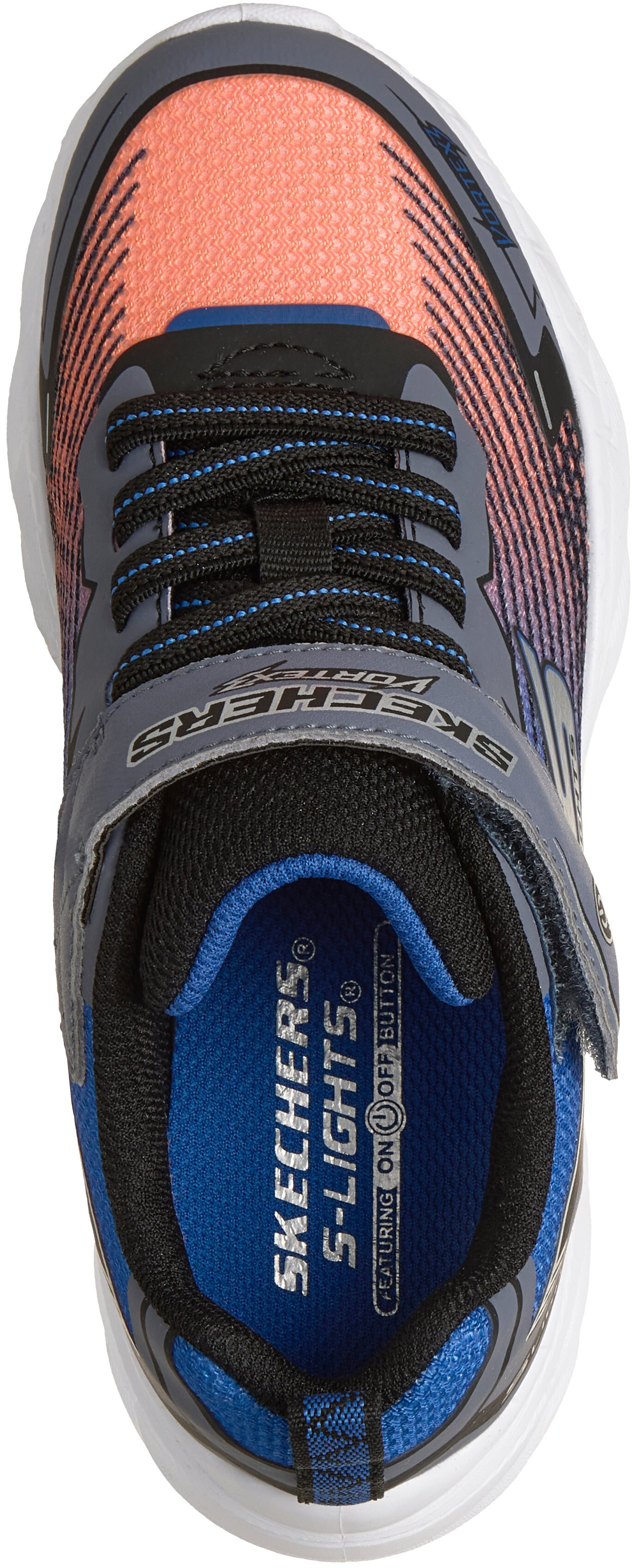 Кроссовки для мальчиков Skechers S-Lights: Vortex 3.0 400590L BBOR 27,5 (11 US) сине-черные фото 5