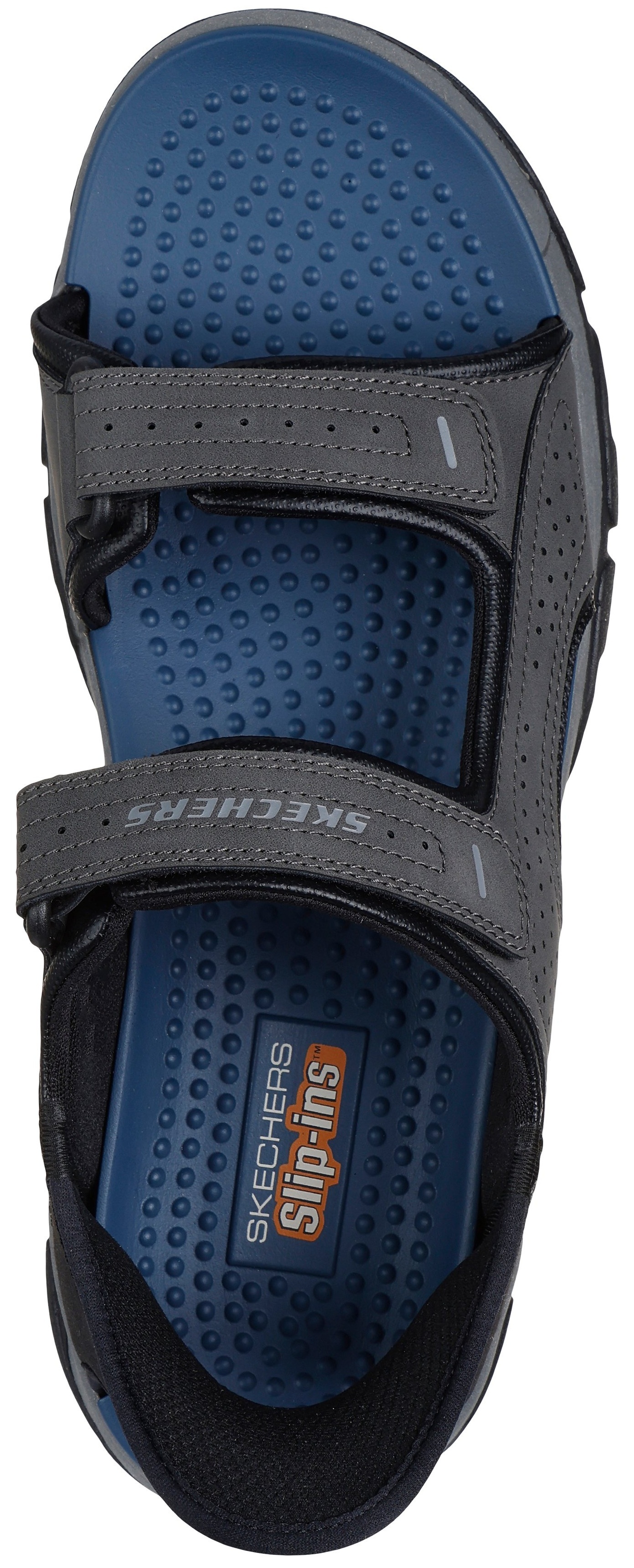 Сандалии мужские Skechers Slip-ins Relaxed Fit: Tresmen - Reece 205289 CHAR 46 (12 US) серые фото 5