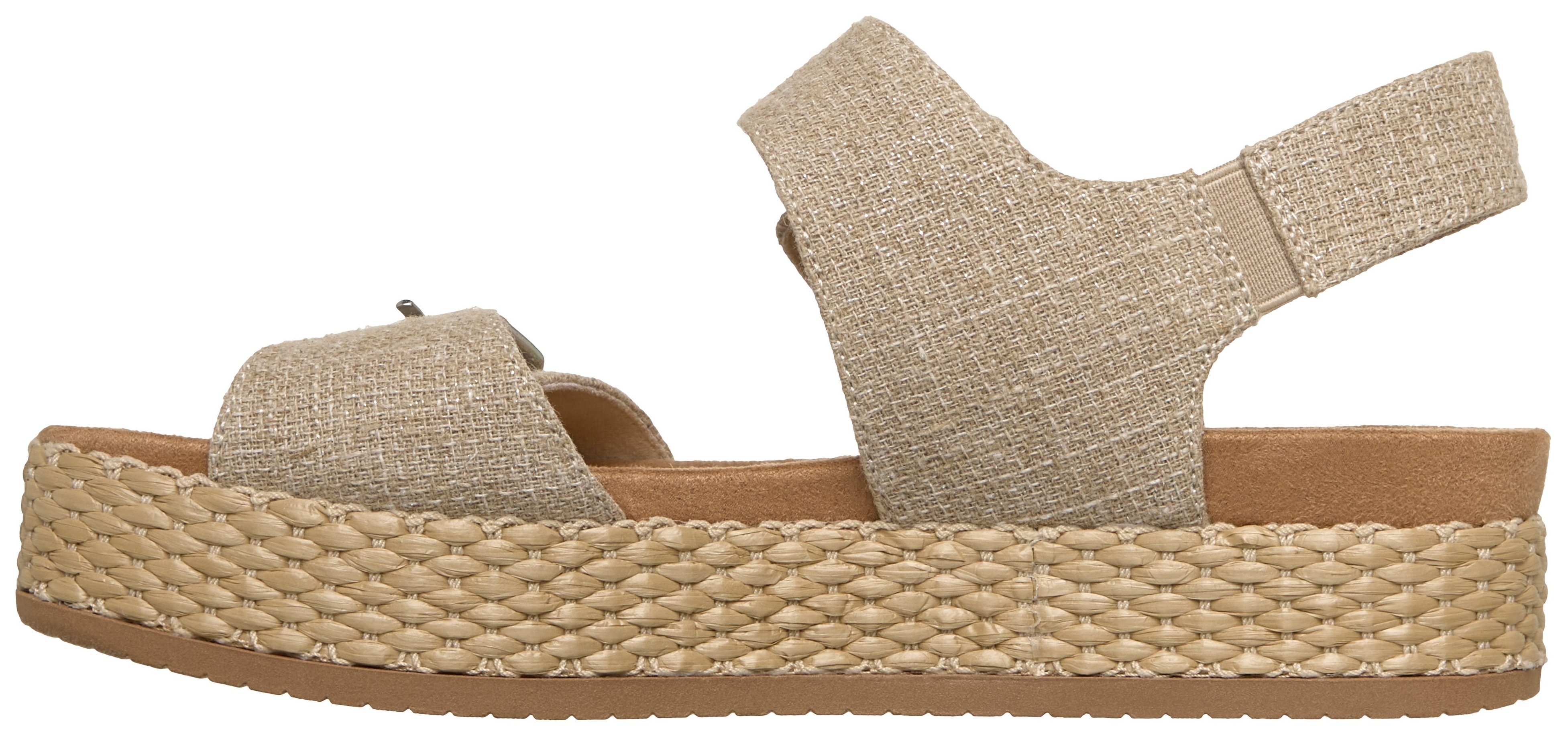 Сандалии женские Skechers BOBS Misty Kiss - Summer Stroll 114072 NAT 39 (9 US) бежевые фото 