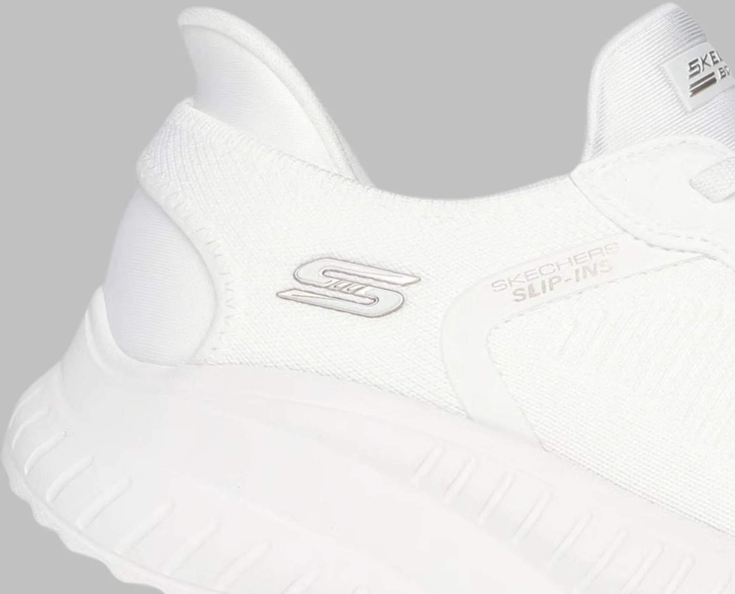 Кроссовки женские Skechers Slip-ins: BOBS Sport Squad Chaos 117497 OFWT 39.5 (9.5 US) белые фото 7