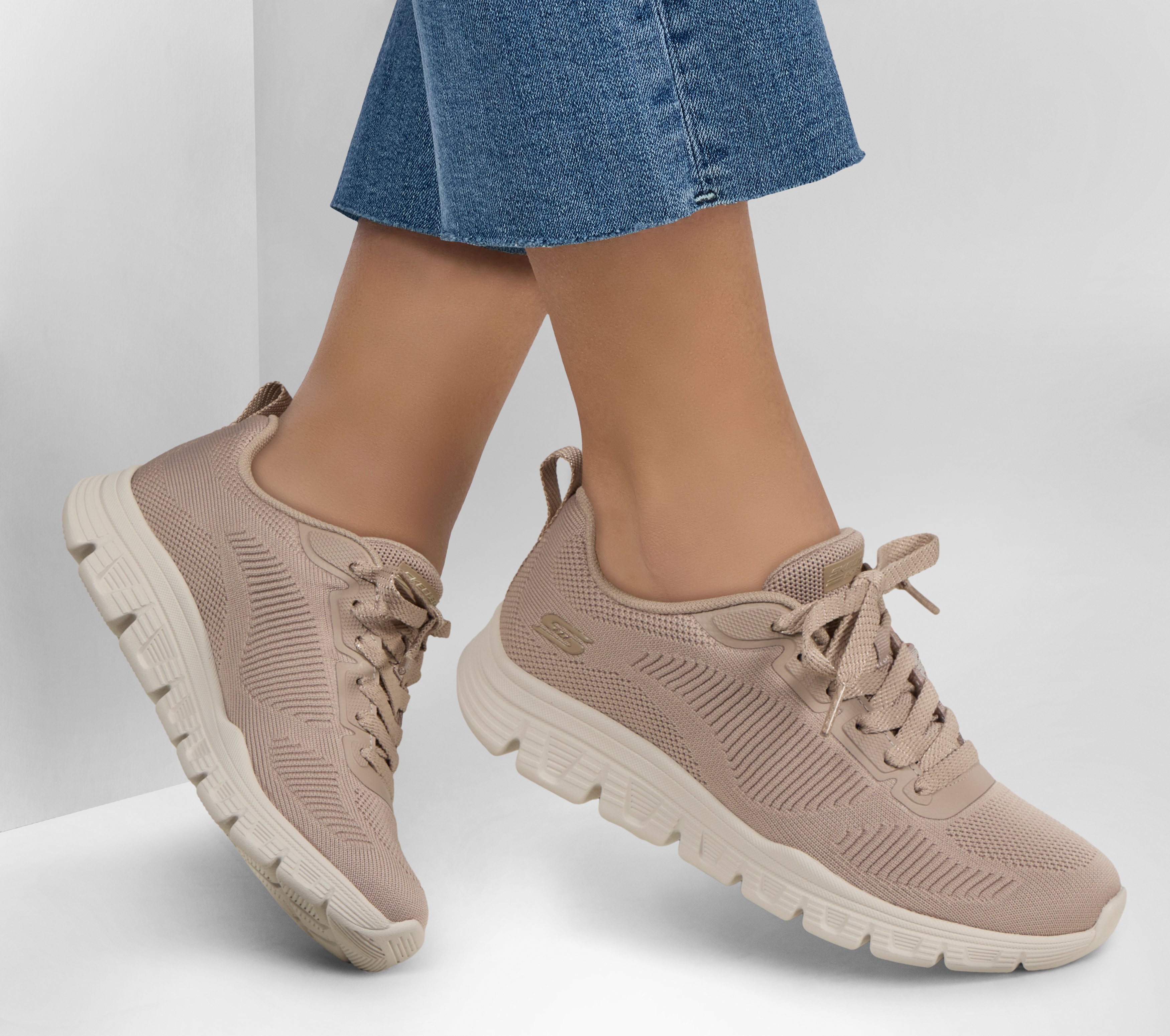 Кросівки жіночі Skechers Casual 117700 TPE 38.5 (8.5 US) бежевіфото6