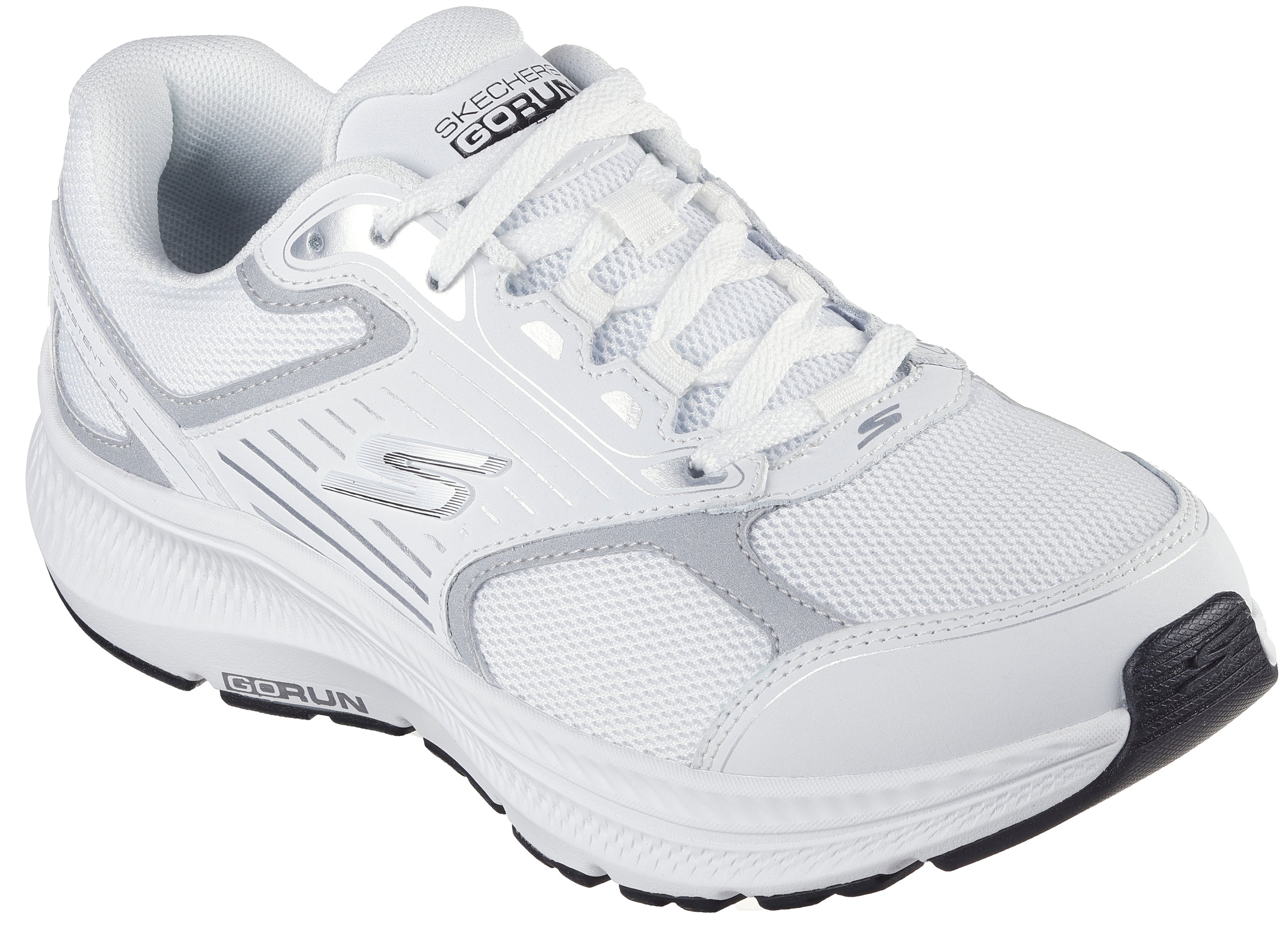 Кроссовки женские Skechers Go Run Consistent 2.0 - Advantage 128606 WSL 38 (8 US) белые фото 3