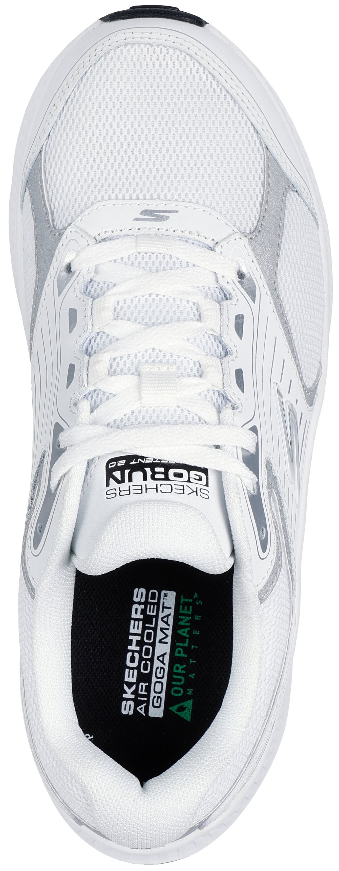 Кроссовки женские Skechers Go Run Consistent 2.0 - Advantage 128606 WSL 38.5 (8.5 US) белые фото 4