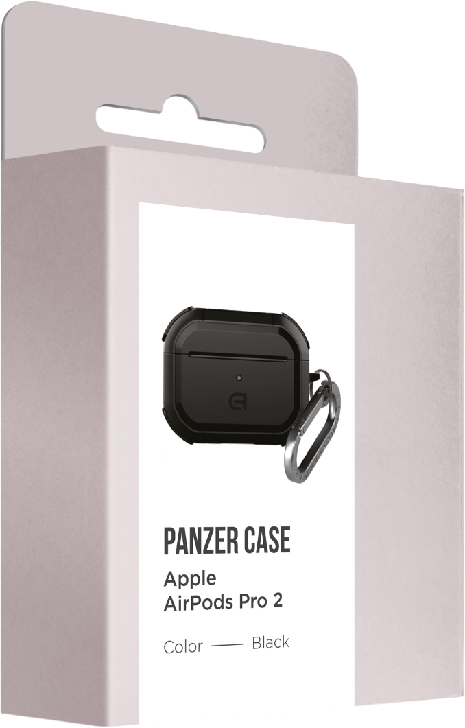 Чехол ArmorStandart Panzer для Apple Airpods Pro 2 Black (ARM82750) фото 2