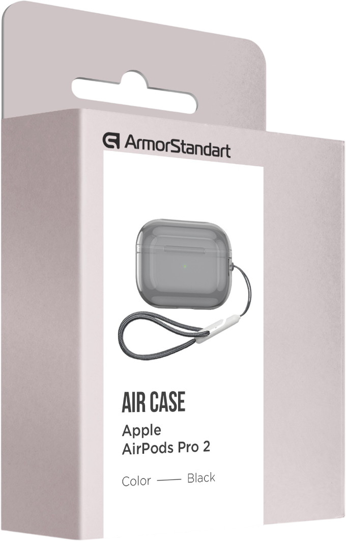 Чехол ArmorStandart Air для Apple Airpods Pro 2 Black (ARM85334) фото 4