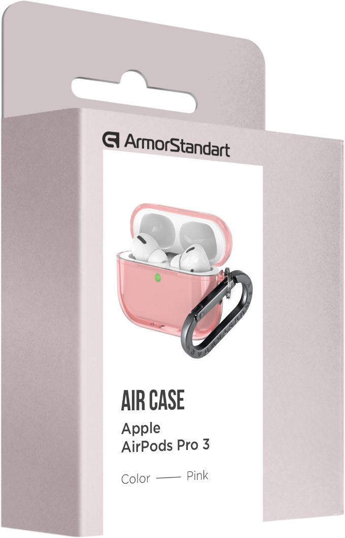 Чехол ArmorStandart Air для Apple Airpods Pro 3 Pink (ARM88306) фото 3
