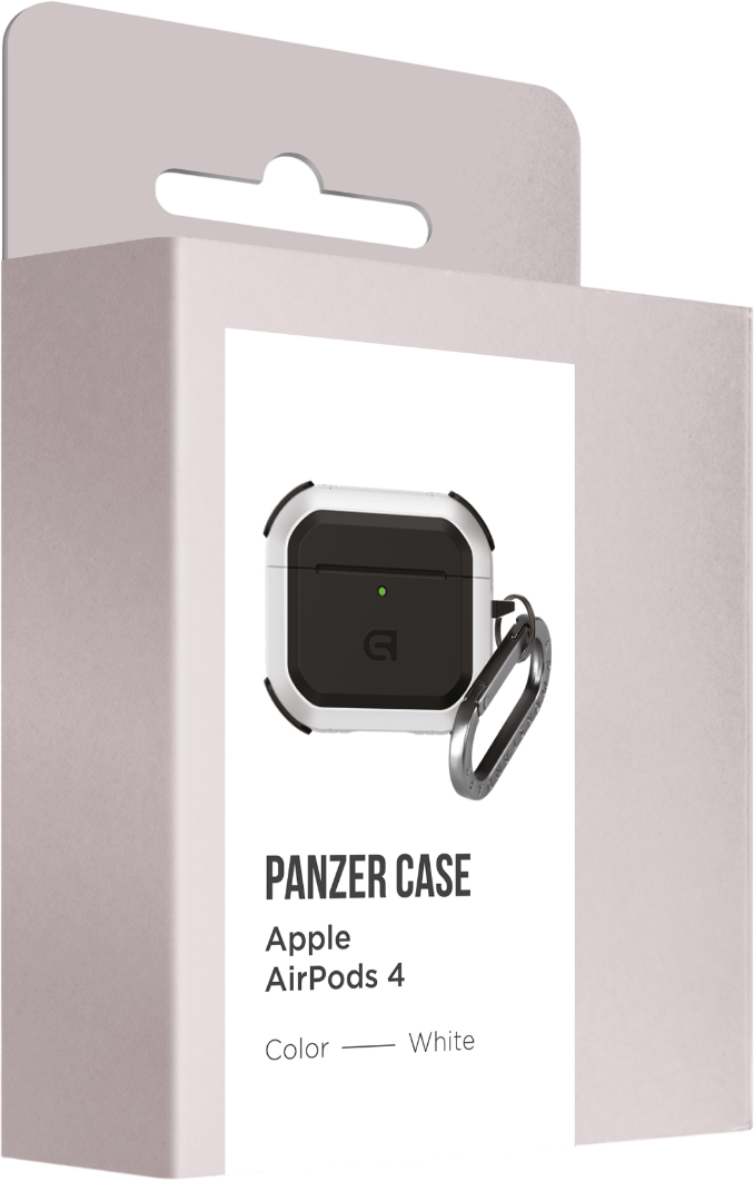 Чохол ArmorStandart Panzer для Apple Airpods 4 White (ARM82553)фото3