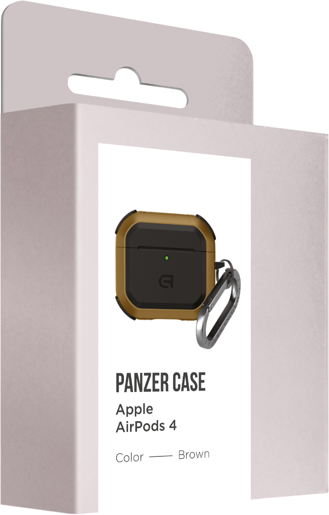 Чехол ArmorStandart Panzer для Apple Airpods 4 Brown (ARM82556) фото 3