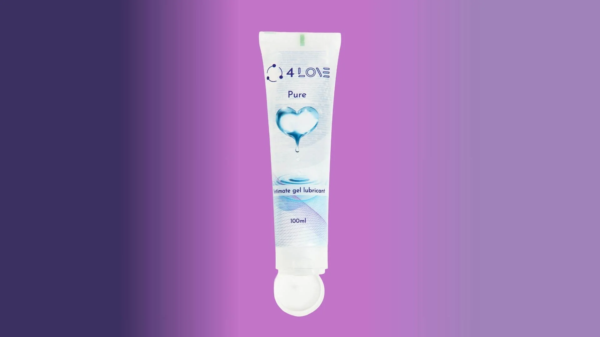 Інтимний гель-змазка 4Love Pure лубрикант на водній основі Класичний 100 млфото