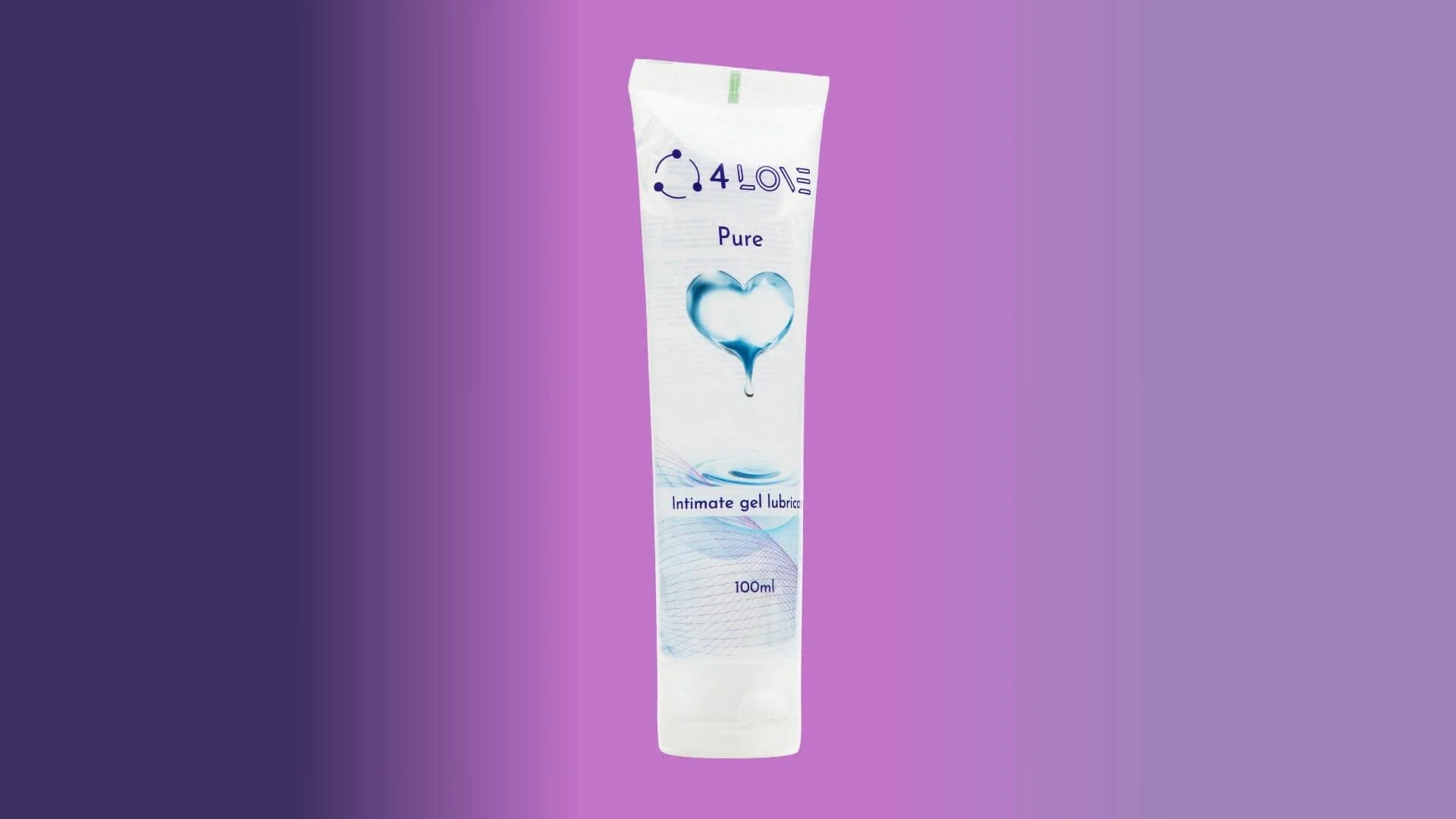 Інтимний гель-змазка 4Love Pure лубрикант на водній основі Класичний 100 млфото