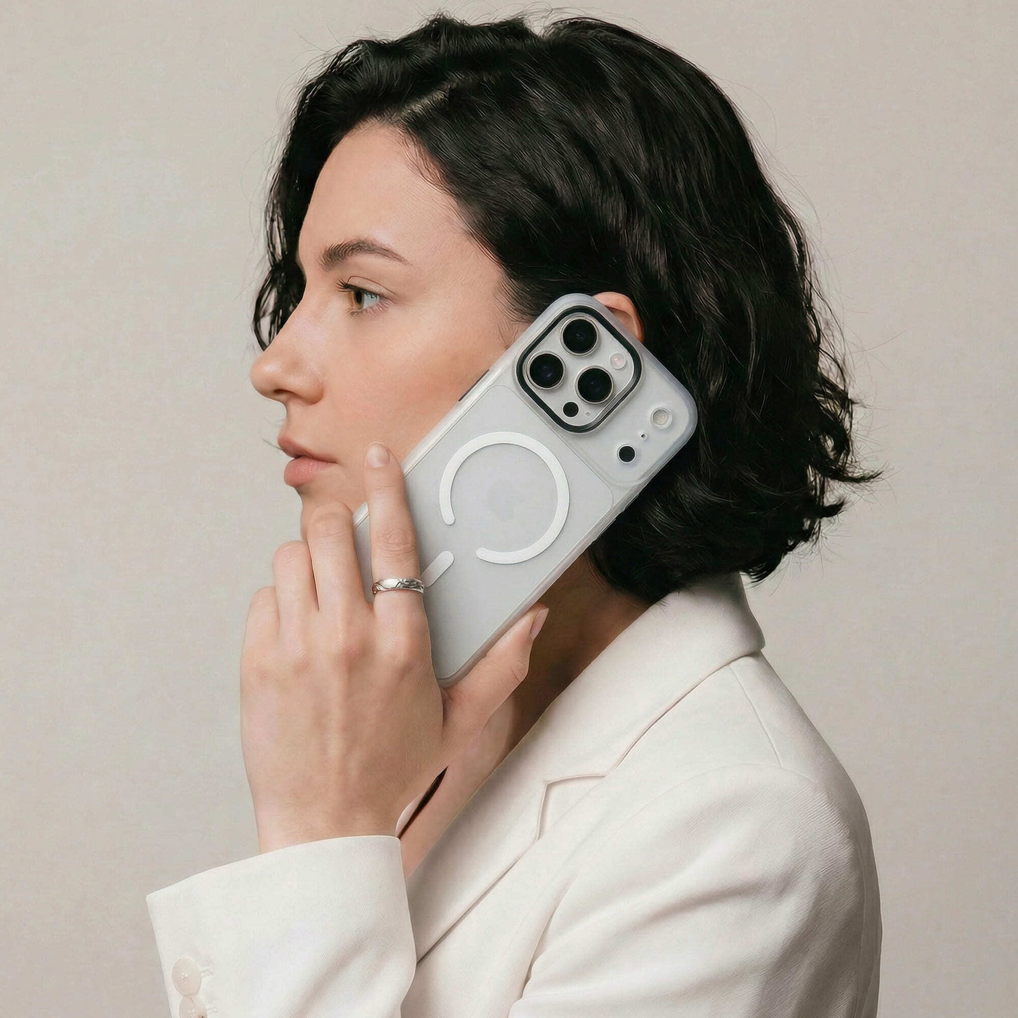 Чехол ArmorStandart Unit-C MagCase для Apple iPhone 17 Pro Matte Clear (ARM87911) фото 7