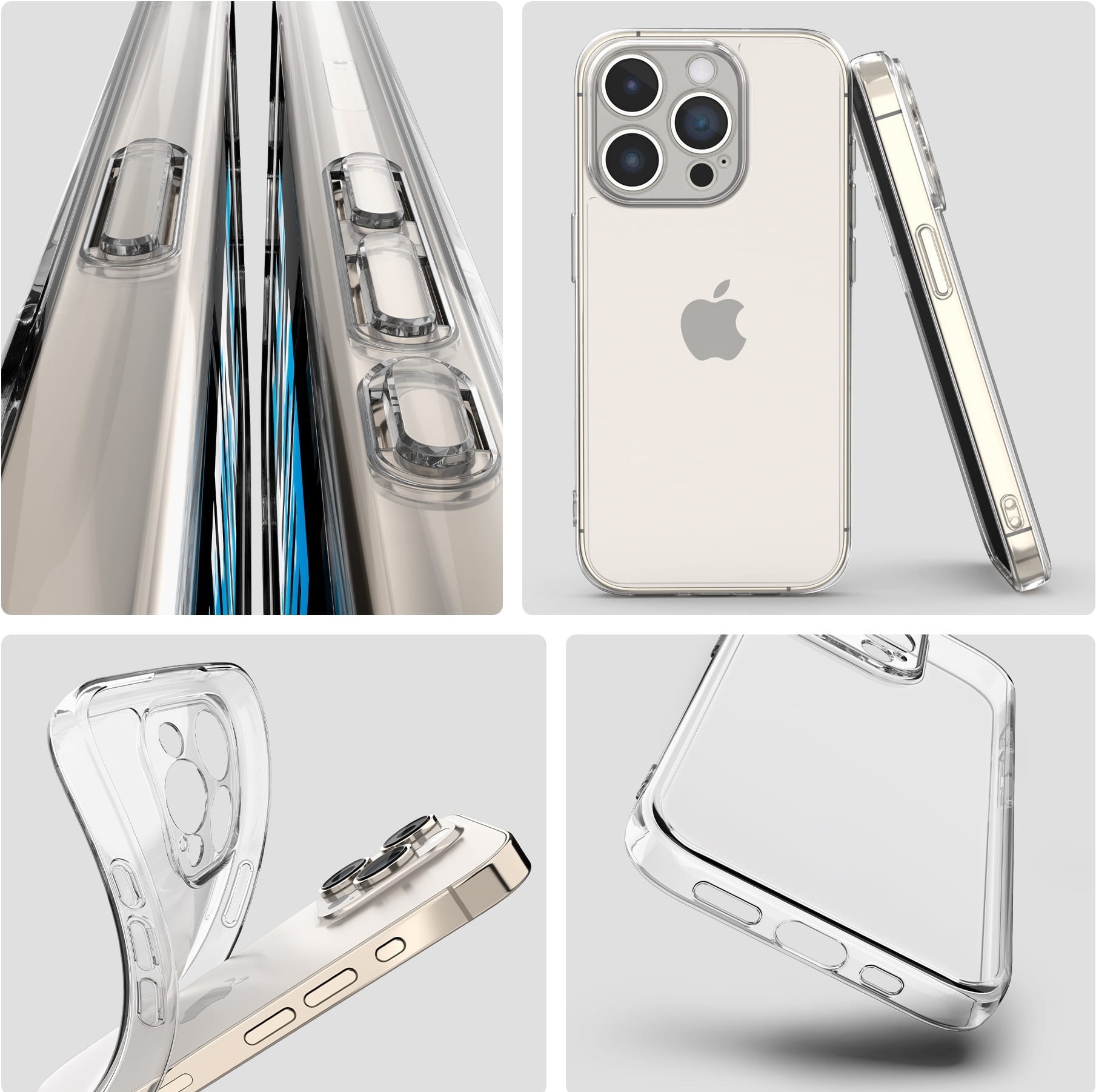 Чехол ArmorStandart Air для Apple iPhone 17 Pro Camera cover Clear (ARM86224) фото 5