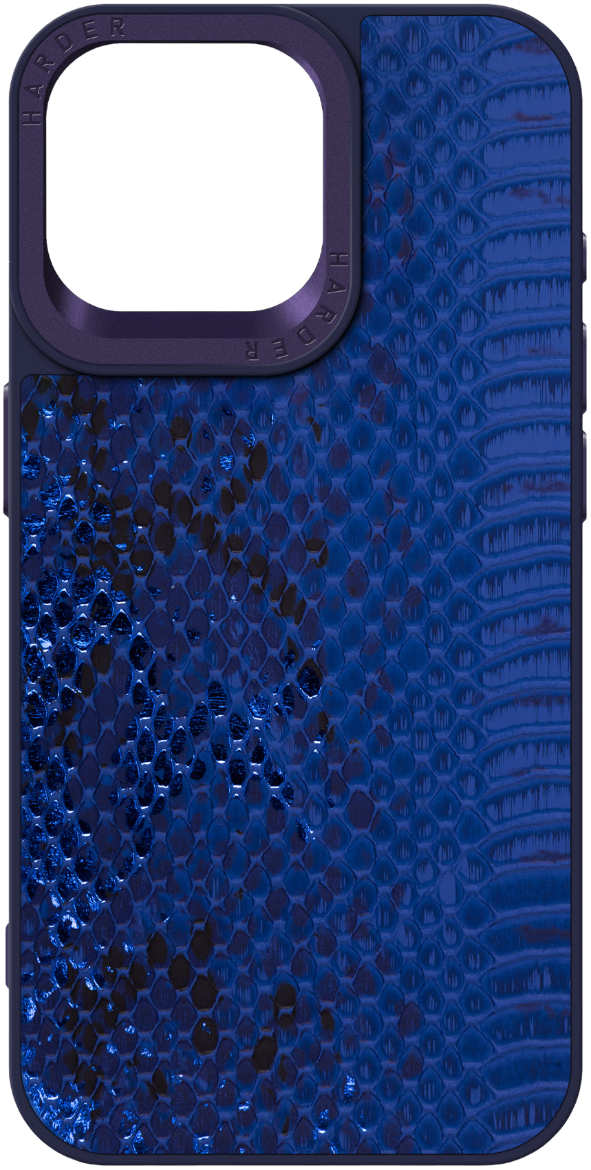 Чехол Harder Snake Pattern для Apple iPhone 15 Pro Max Blue Mystic (ARM76802) фото 