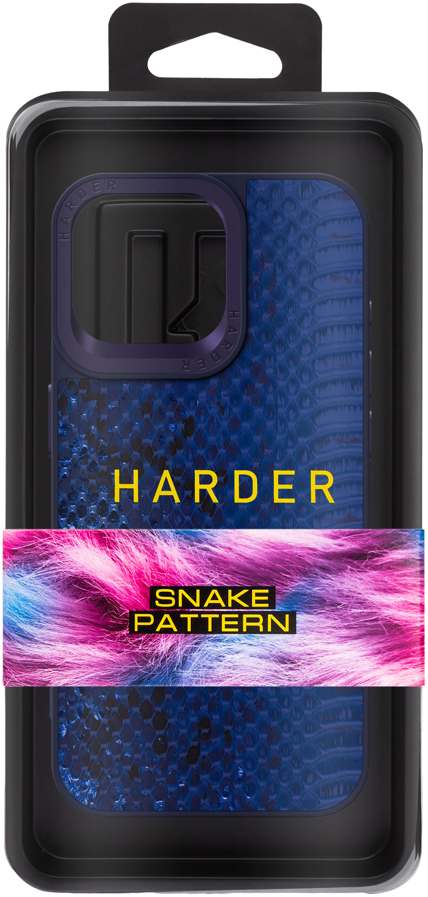 Чехол Harder Snake Pattern для Apple iPhone 15 Pro Max Blue Mystic (ARM76802) фото 
