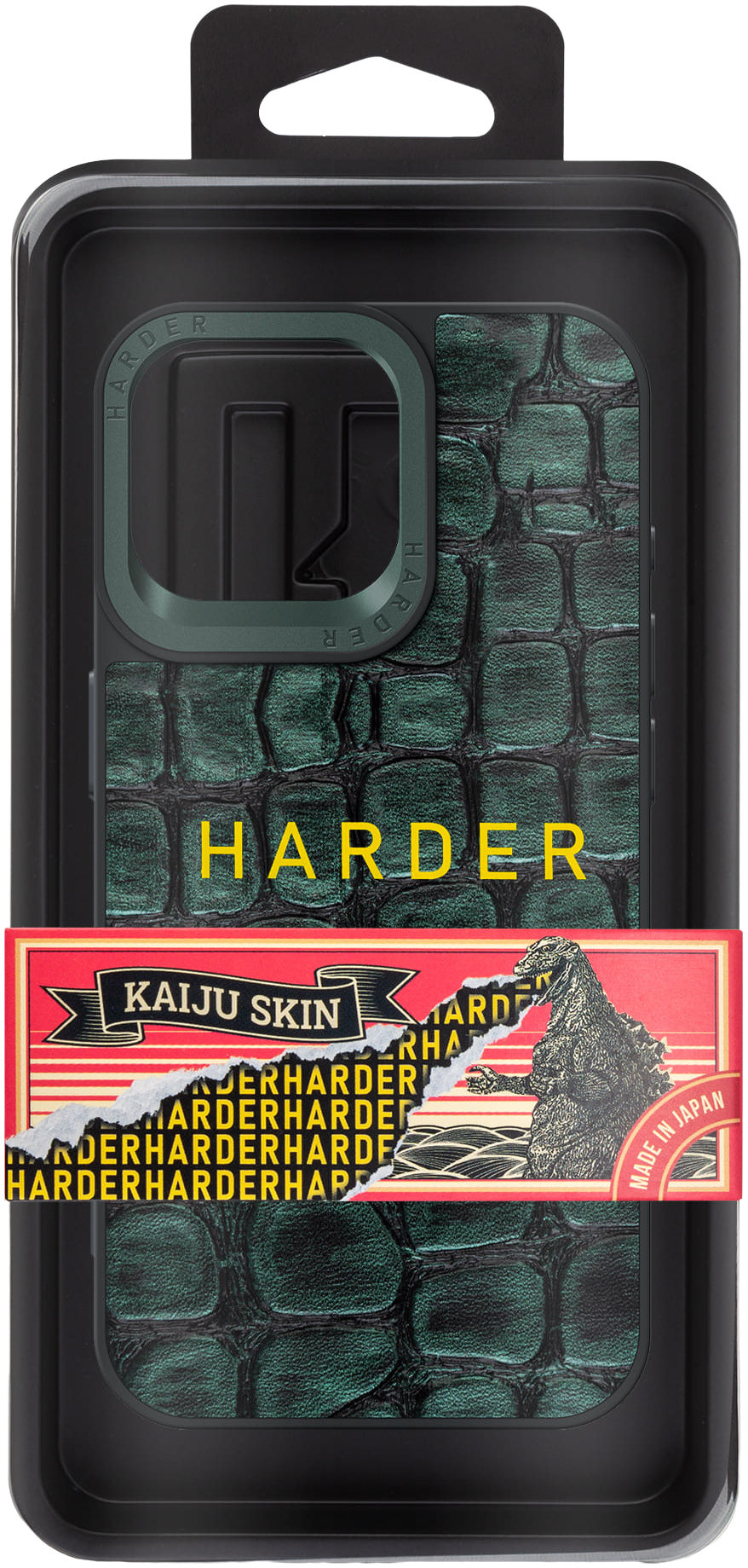 Чехол Harder Kaiju Skin для Apple iPhone 15 Pro Max Green (ARM76846) фото 