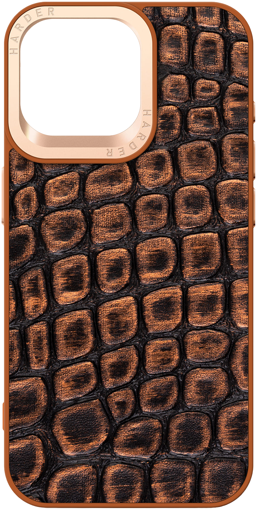 Чехол Harder Kaiju Skin для Apple iPhone 15 Pro Max Orange (ARM76849) фото 