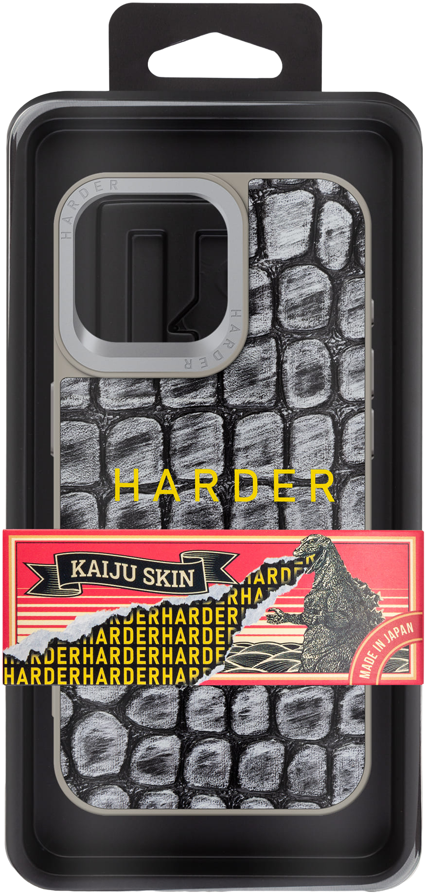 Чехол Harder Kaiju Skin для Apple iPhone 15 Pro Max Grey (ARM76850) фото 