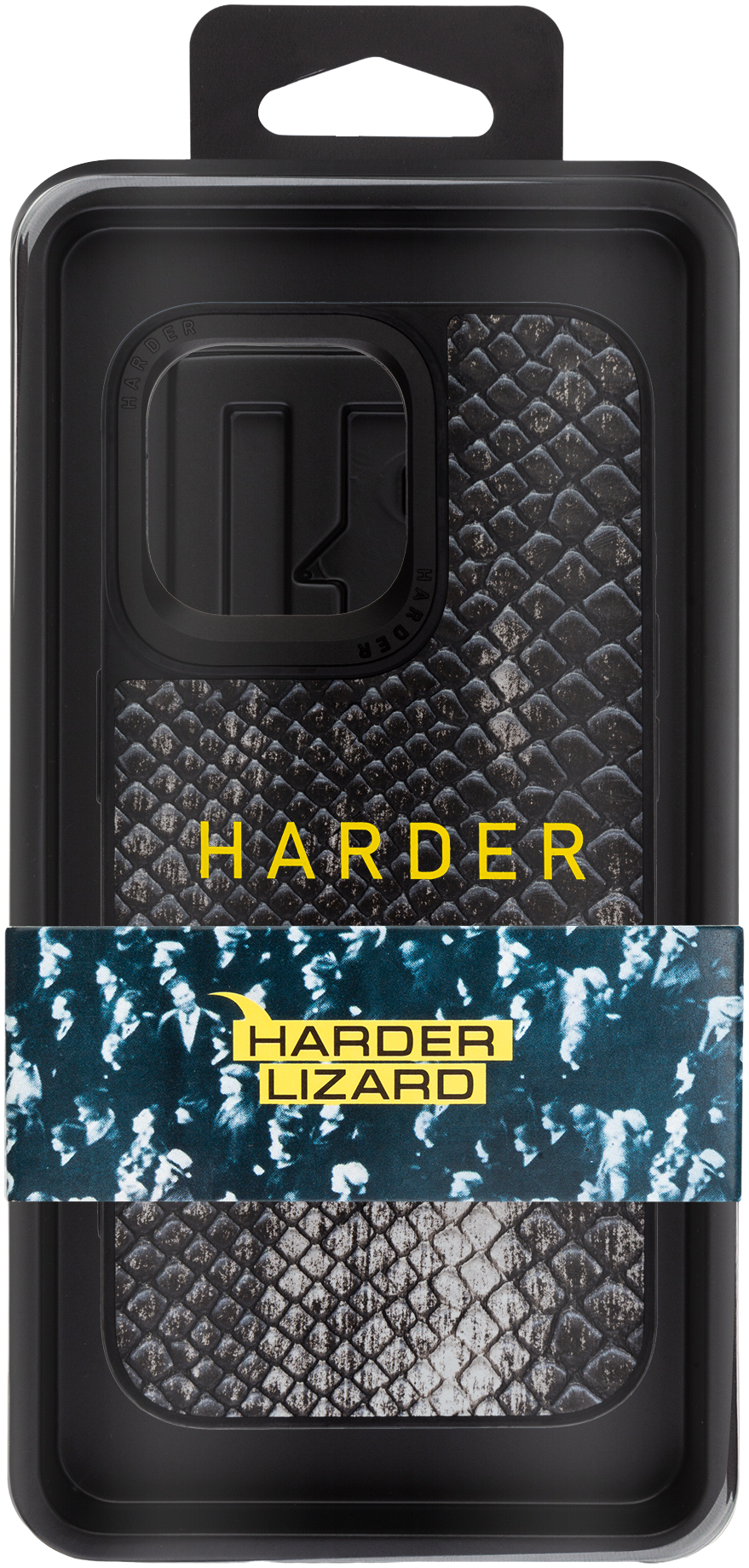 Чехол Harder Lizard для Apple iPhone 15 Pro Max Black (ARM76873) фото 