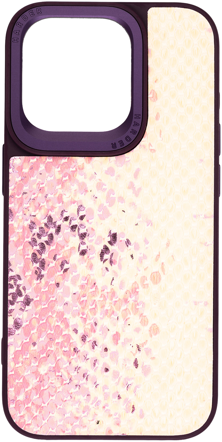 Чехол Harder Snake Pattern для Apple iPhone 15 Pro Pink (ARM76797) фото 