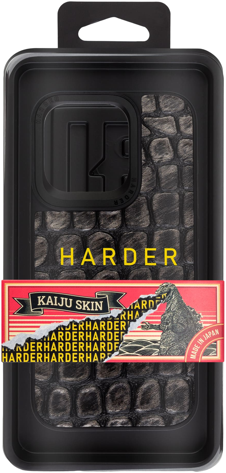 Чехол Harder Kaiju Skin для Apple iPhone 15 Pro Black (ARM76839) фото 3