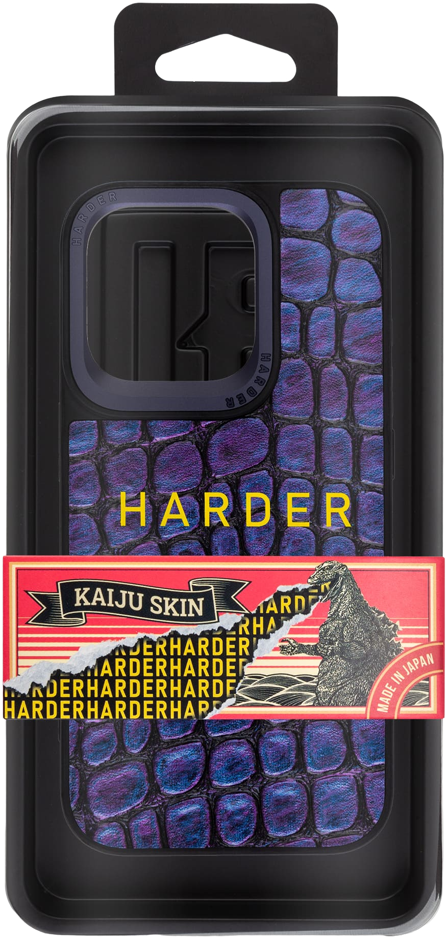 Чехол Harder Kaiju Skin для Apple iPhone 15 Pro Blue (ARM76841) фото 3