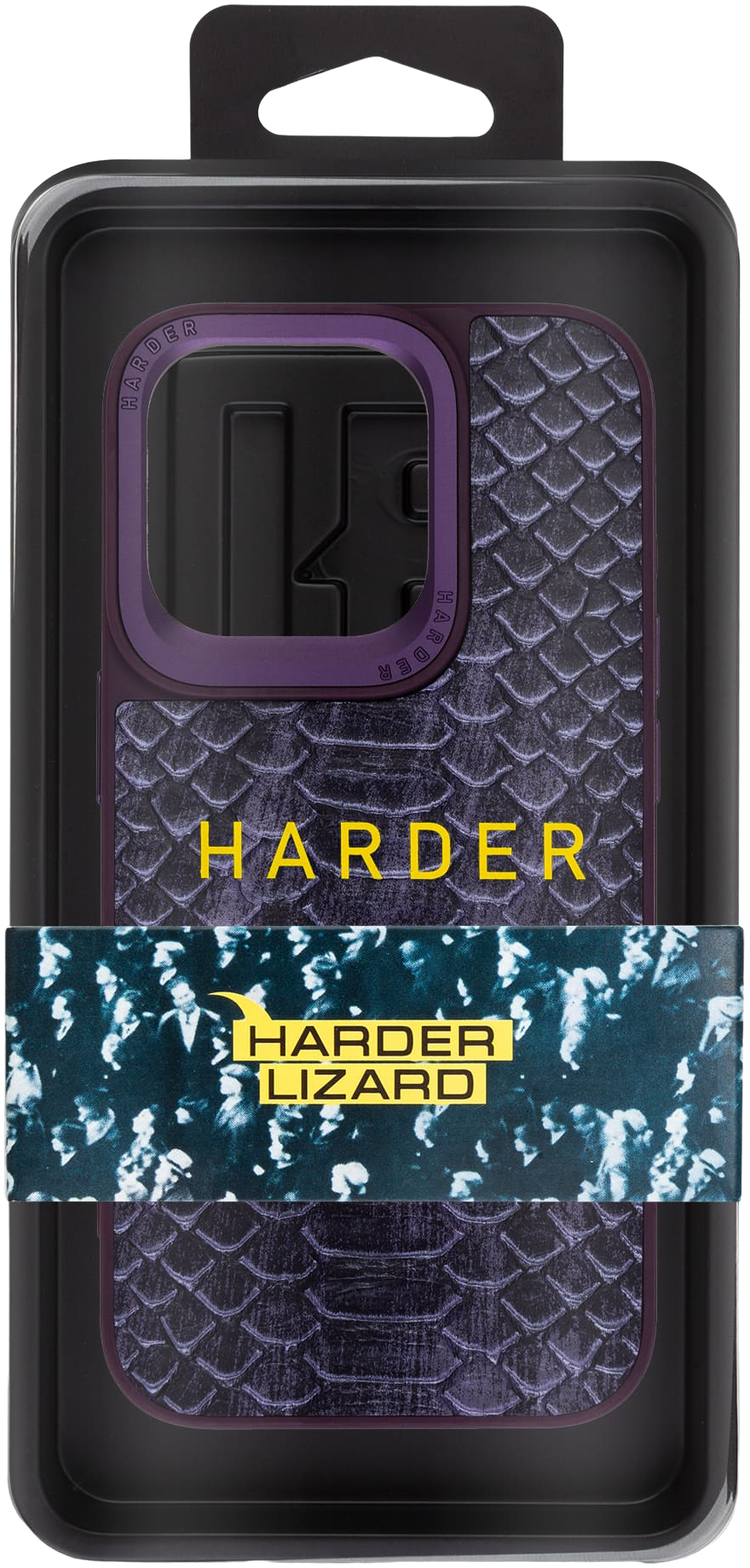 Чехол Harder Lizard для Apple iPhone 15 Pro Purple (ARM76870) фото 