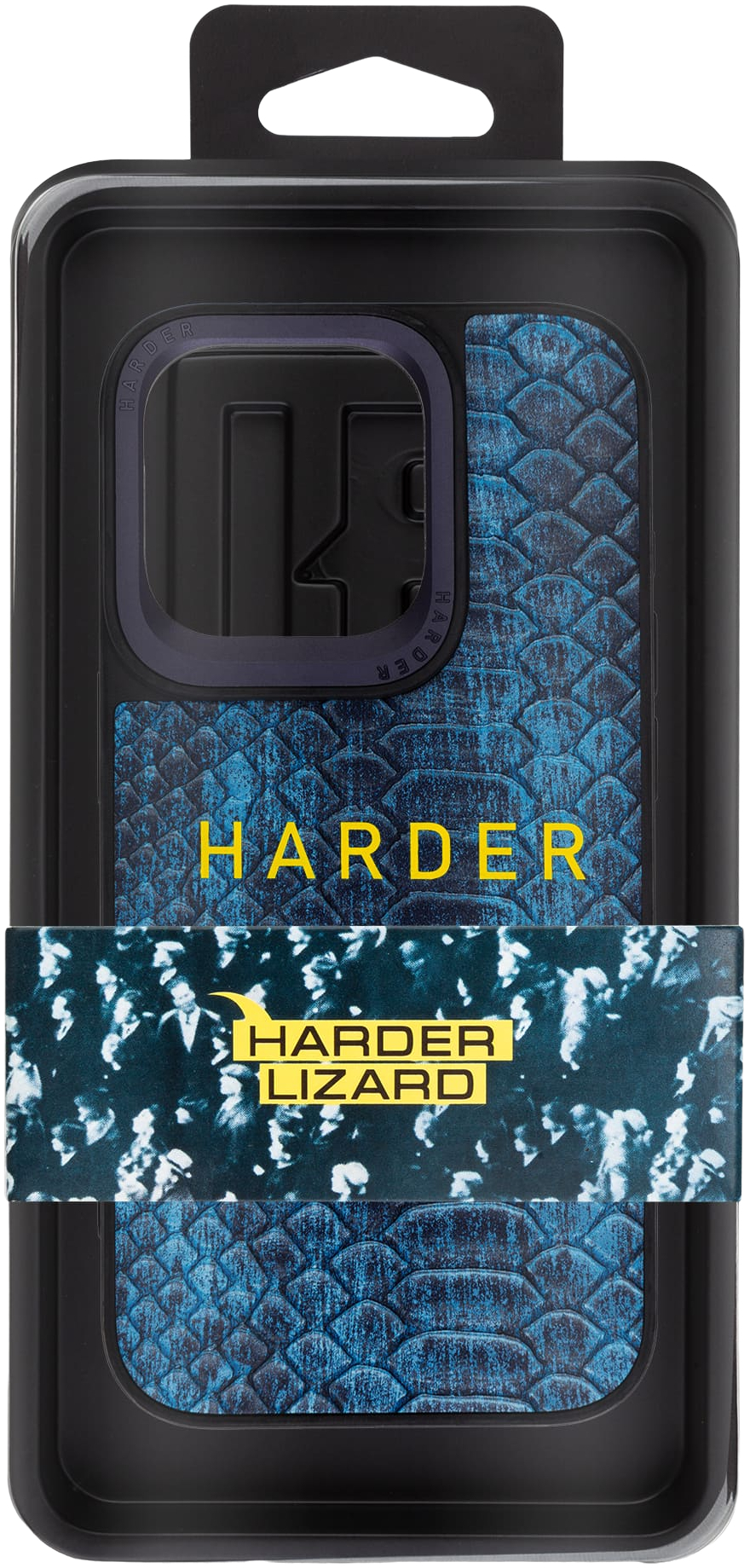 Чехол Harder Lizard для Apple iPhone 15 Pro Blue (ARM76871) фото 