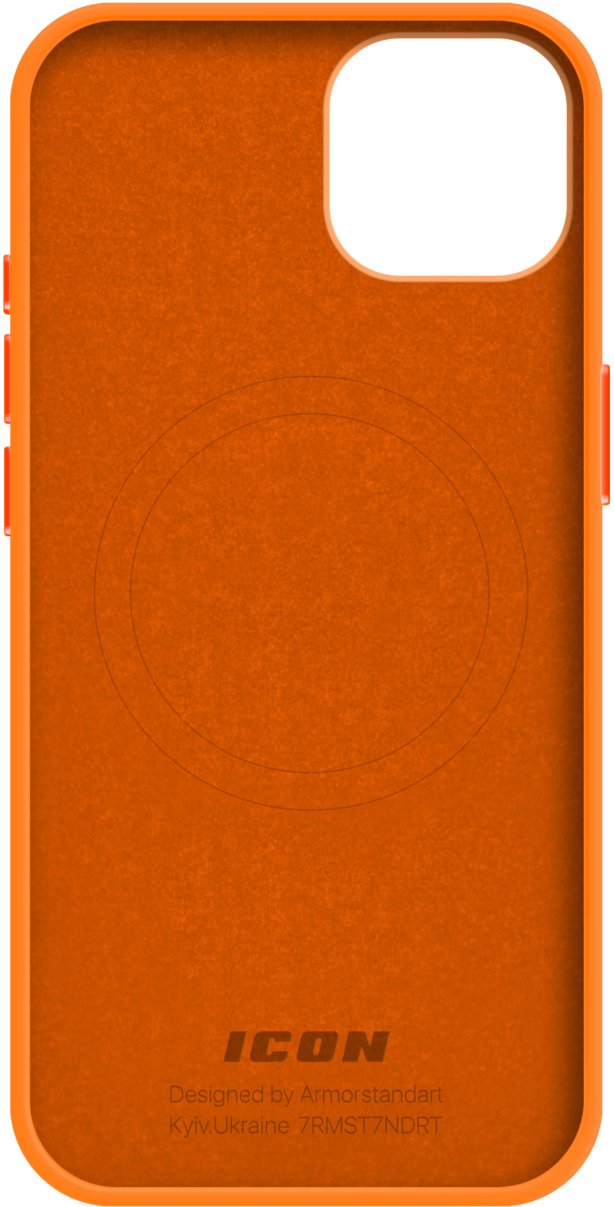 Чехол ArmorStandart ICON2 MagCase для Apple iPhone 15 Cosmic Orange (ARM89275) фото 