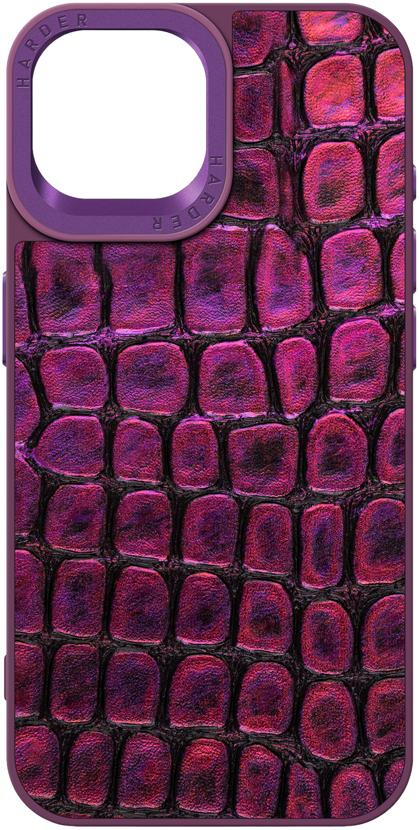 Чехол Harder Kaiju Skin для Apple iPhone 15 Purple (ARM76836) фото 2